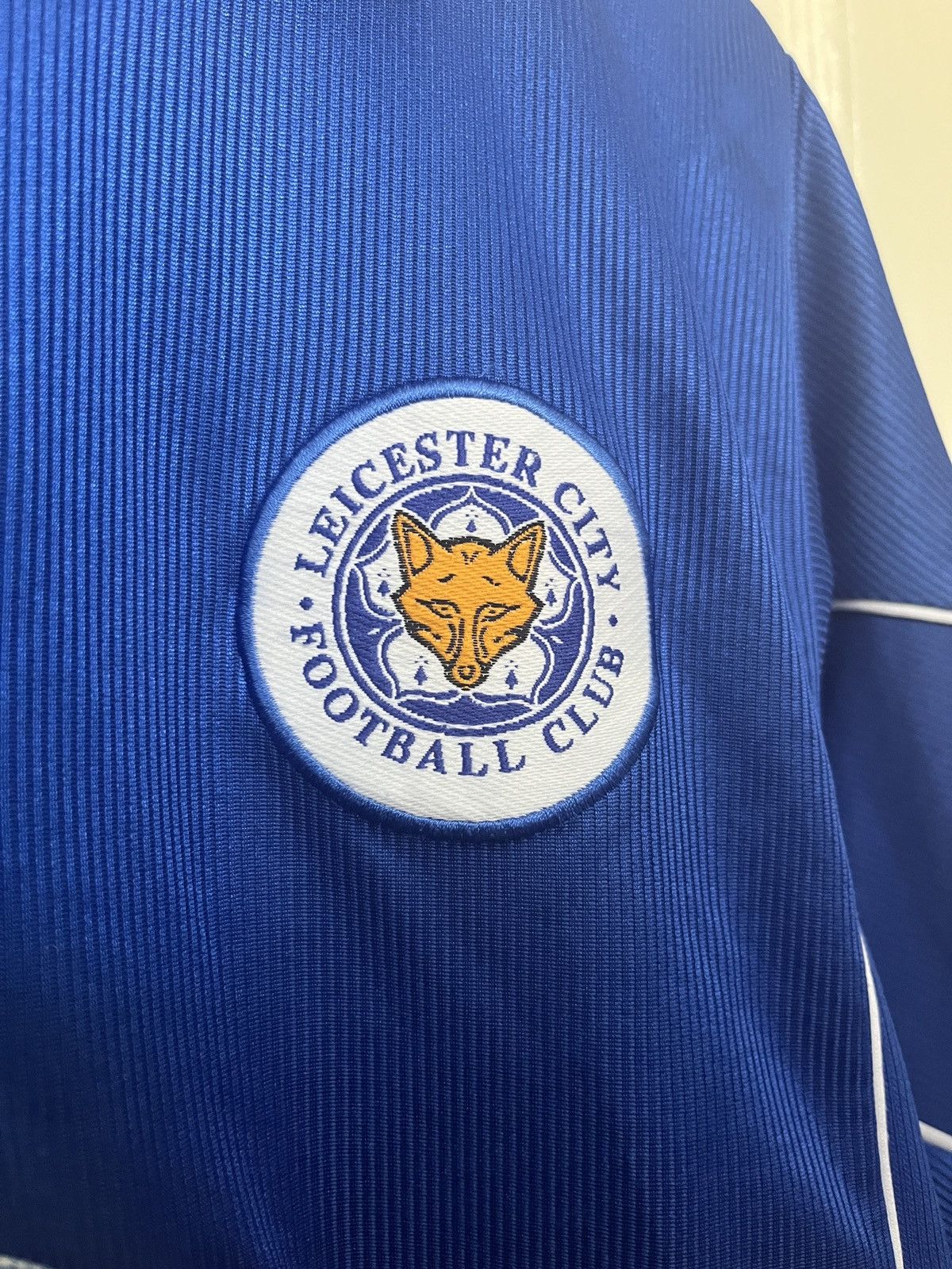 Le Coq Sportif × Vintage RARE Roberto Mancini - Leicester City Home Jersey 2000/2001 Size US M / EU 48-50 / 2 - 4 Thumbnail