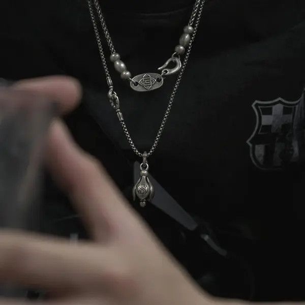 Other Layered Silver Necklaces with Unique Charms Size ONE SIZE - 3 Thumbnail