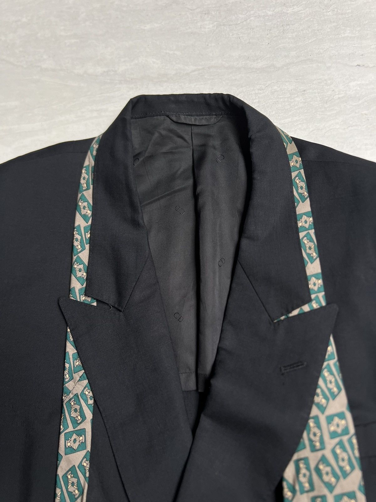 Dior Christian Dior Monsieur Black Suit Tie Size US S / EU 44-46 / 1 - 9 Thumbnail