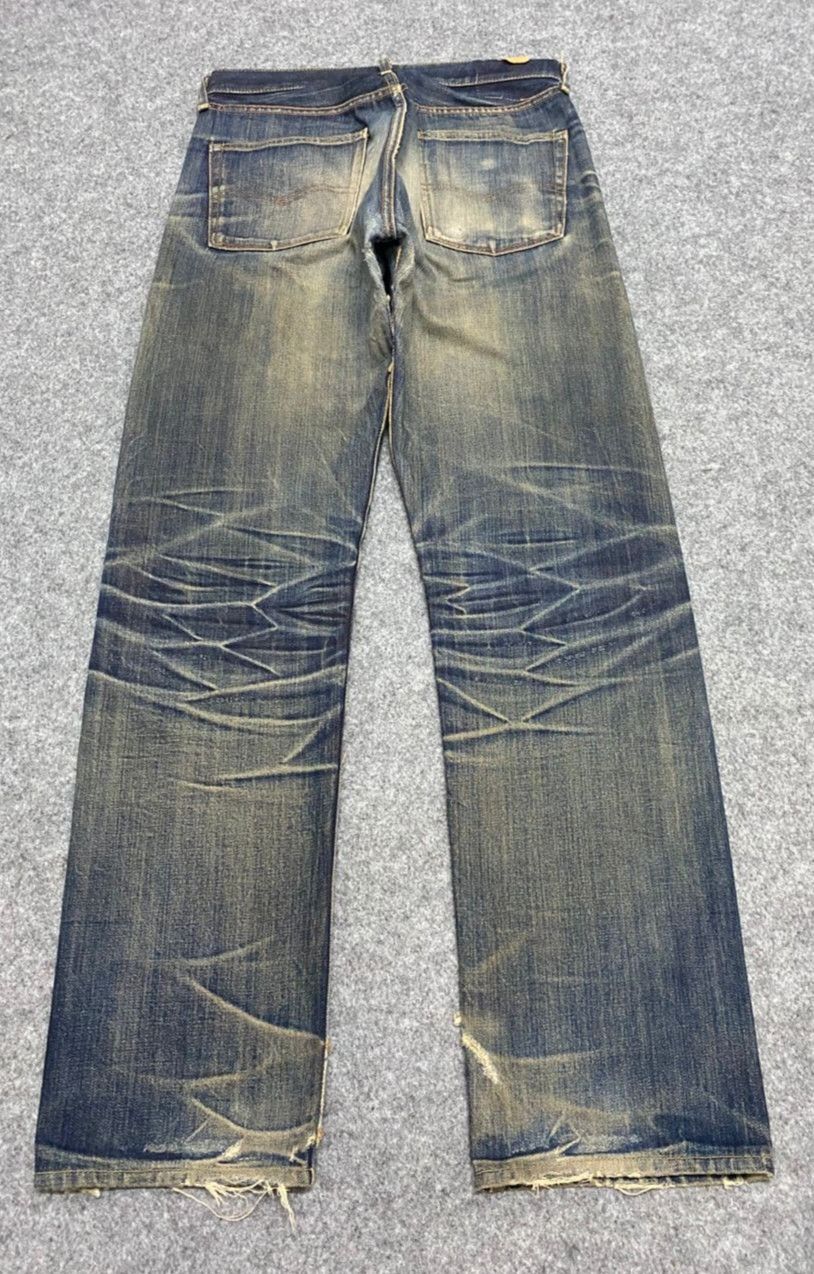 Kapital Vintage Levis 501 Selvedge Distressed Denim Size US 31 - 5 Thumbnail