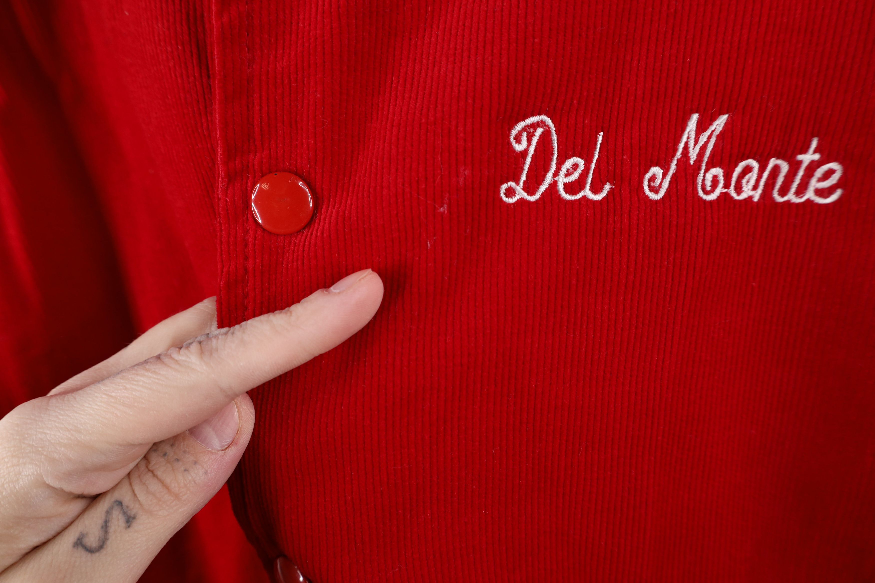 Vintage Vintage 80s 90s Del Monte Foods Corduroy Bomber Jacket USA Size US M / EU 48-50 / 2 - 5 Thumbnail