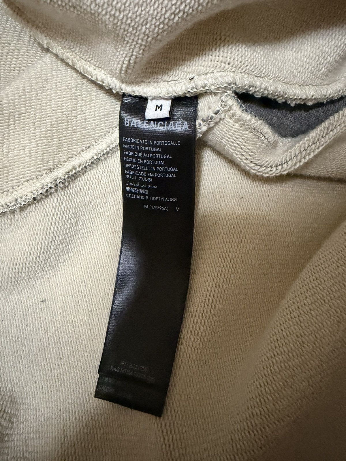 Balenciaga Balenciaga summer 24 unity hoodie 1500 gsm Size US M / EU 48-50 / 2 - 18 Thumbnail