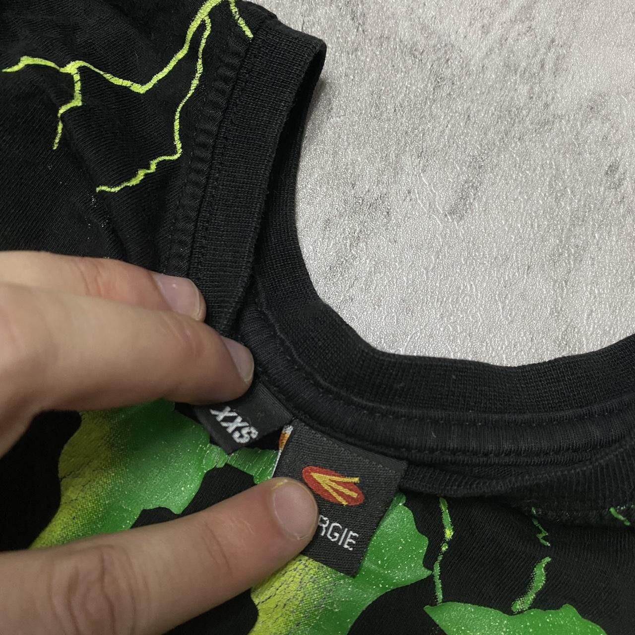 Other Black and green Monster Energy graphic tee #skater Size US XXS / EU 40 - 3 Thumbnail