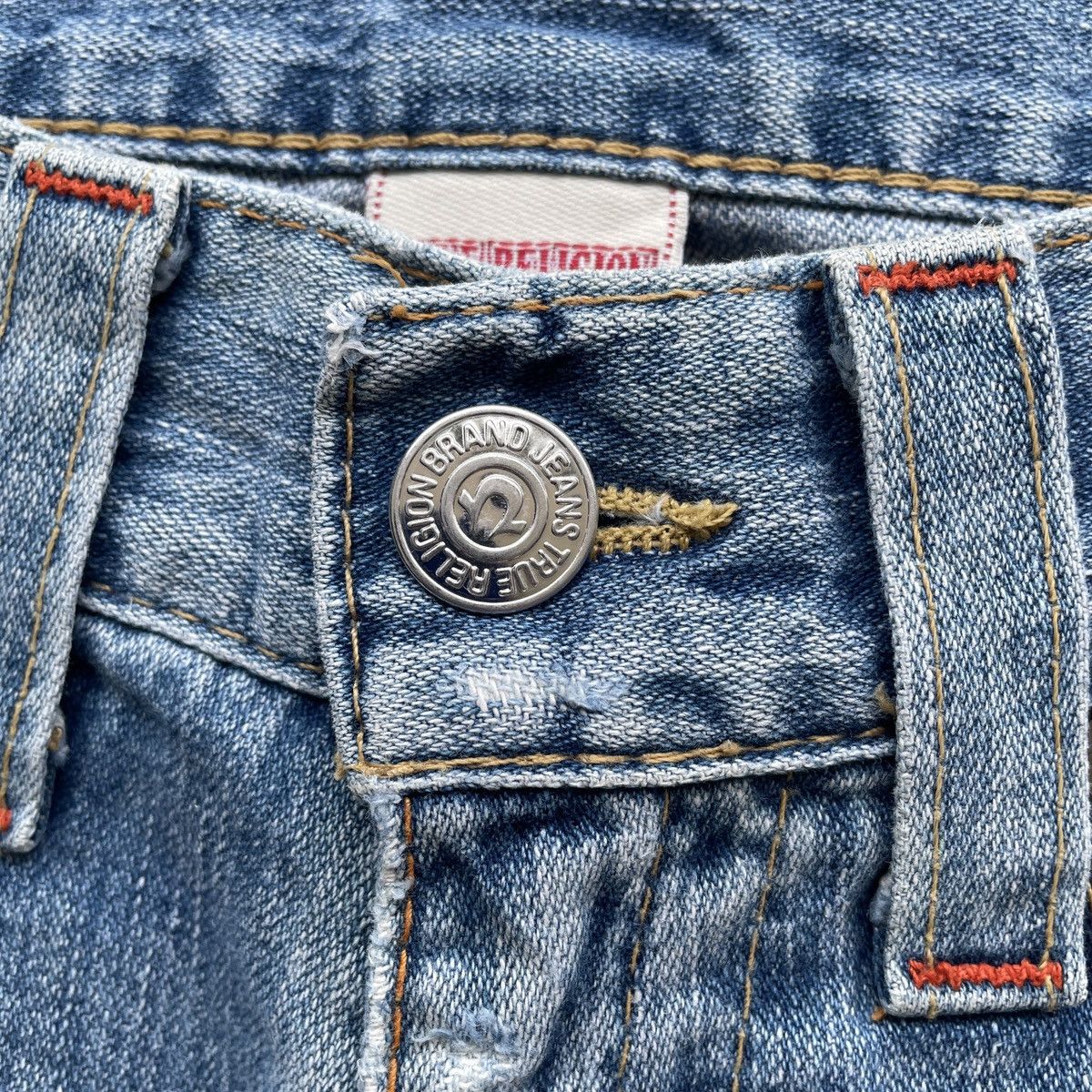 True Religion W33 Vintage True Religion Jean FLARE USA BOOTCUT Pants Denim Size US 33 - 6 Thumbnail