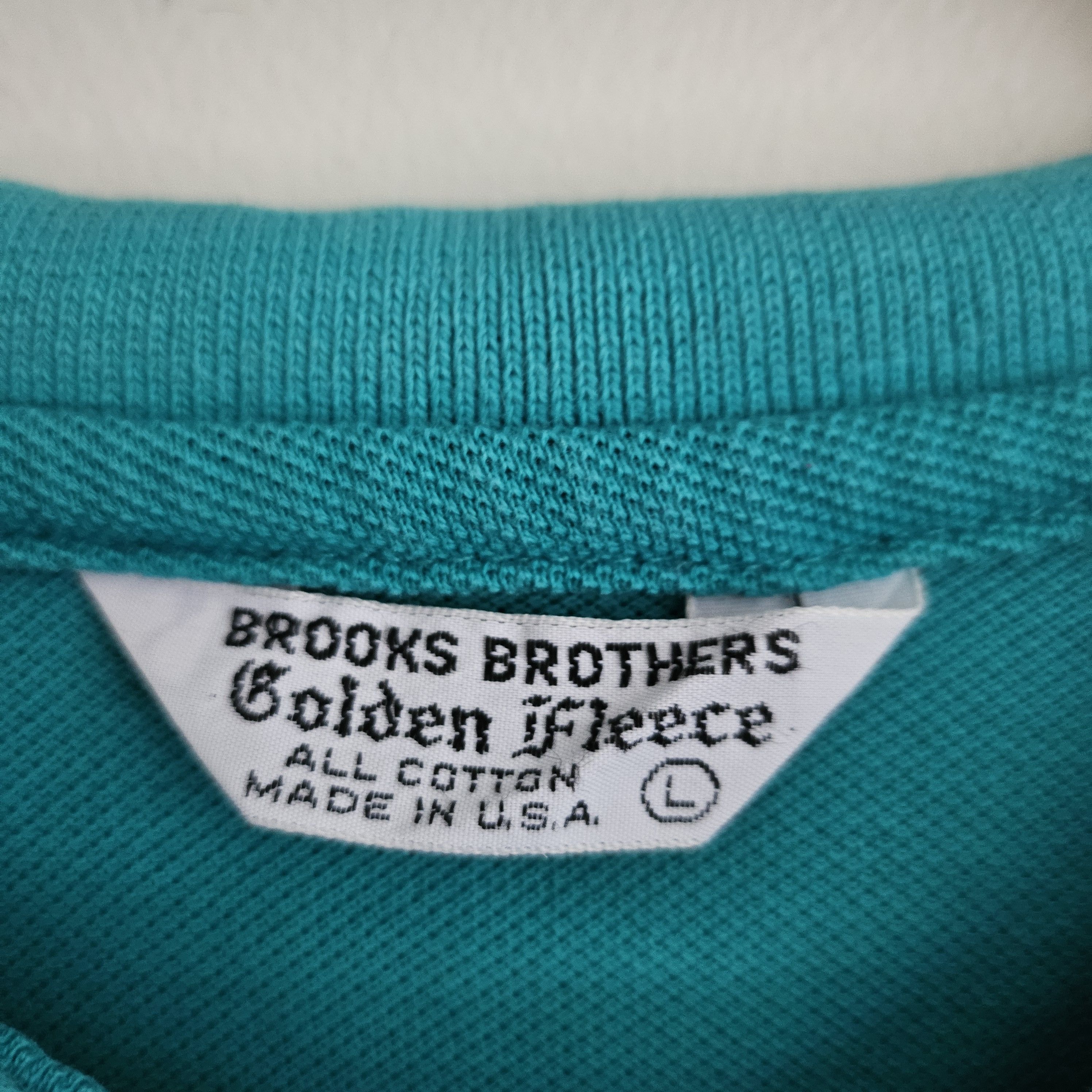 Brooks Brothers × Vintage Brooks Brothers Men's Polo Shirt, Golden Fleece, Vintage 80s Size US M / EU 48-50 / 2 - 4 Thumbnail