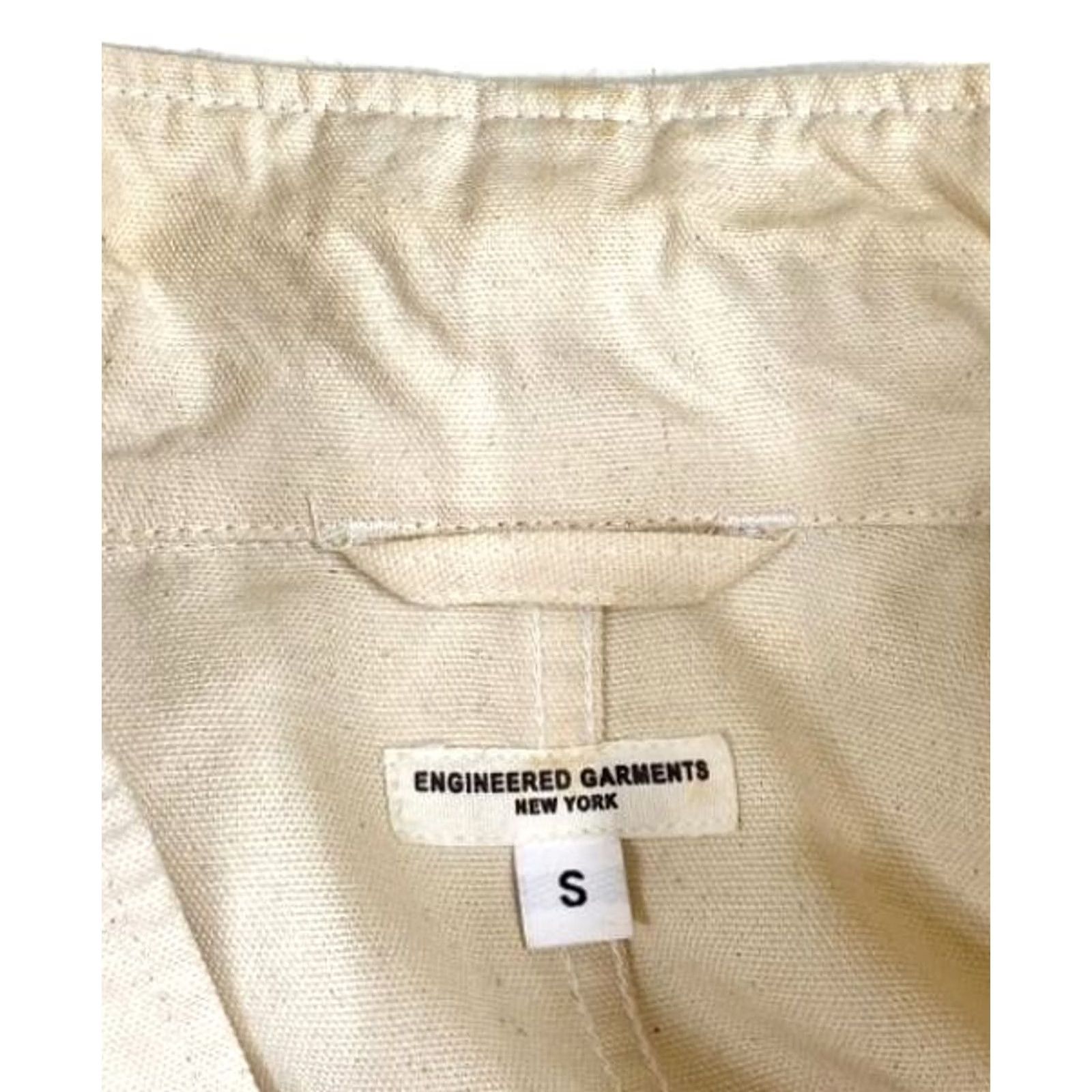 Engineered Garments ENGINEERED GARMENTS BEDFORD JACKET Blazer MEN Ivory Cotton S Used Jacket Casual Mens Size 36R - 7 Thumbnail