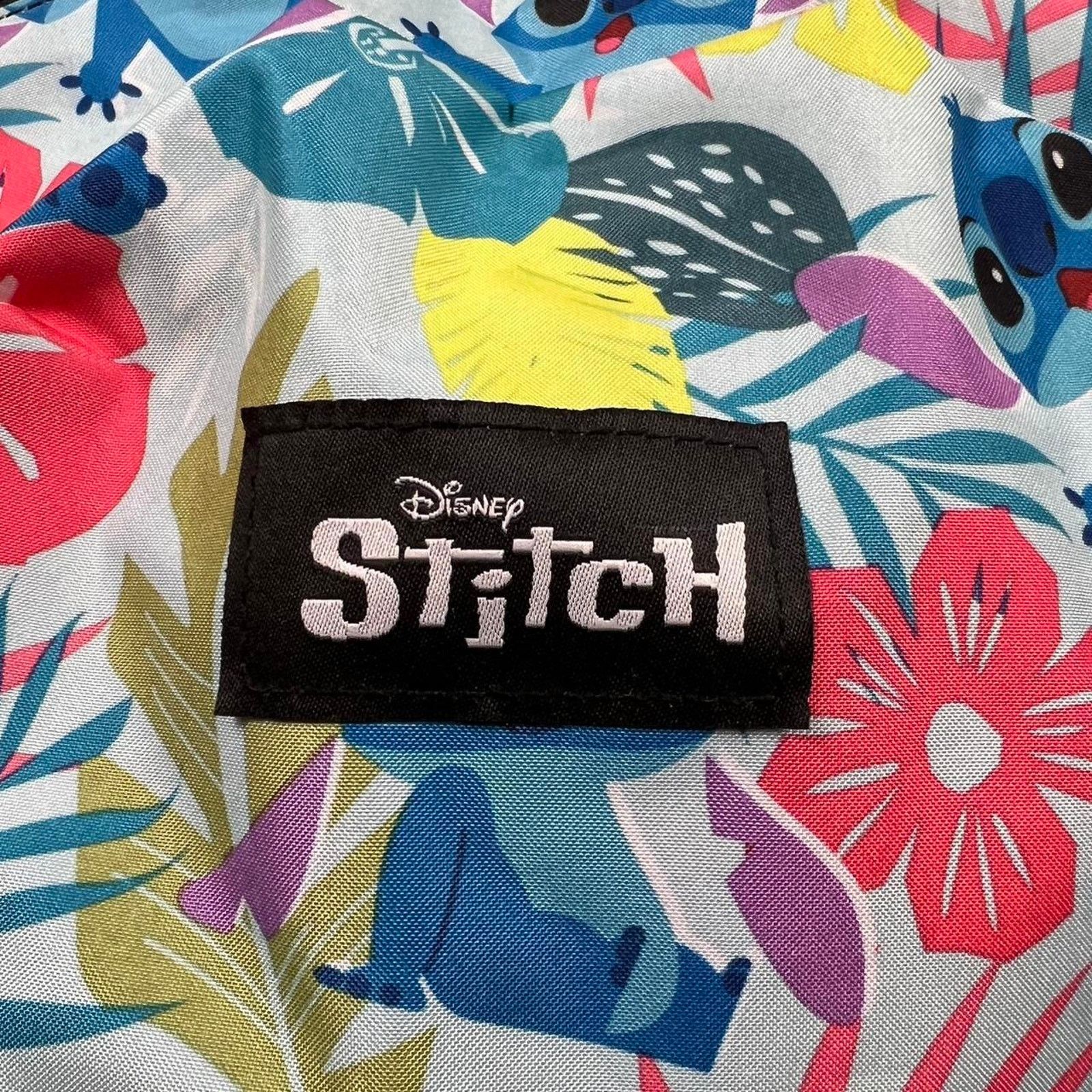 Disney Lilo and Stitch Hawaiian Luau Floral Backpack Size ONE SIZE - 4 Thumbnail