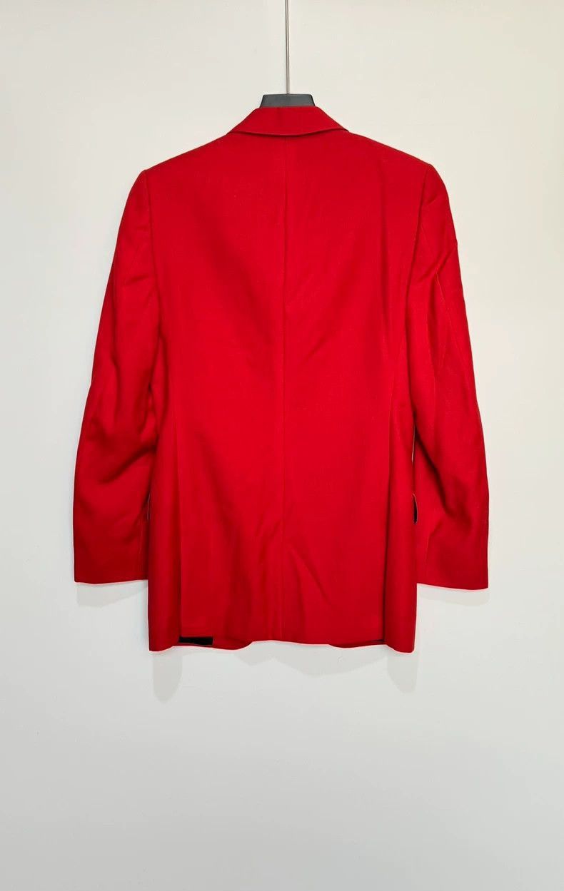 Givenchy Givenchy Givenchy Red Fitted Suit Jacket -2507 Size US L / EU 52-54 / 3 - 3 Thumbnail