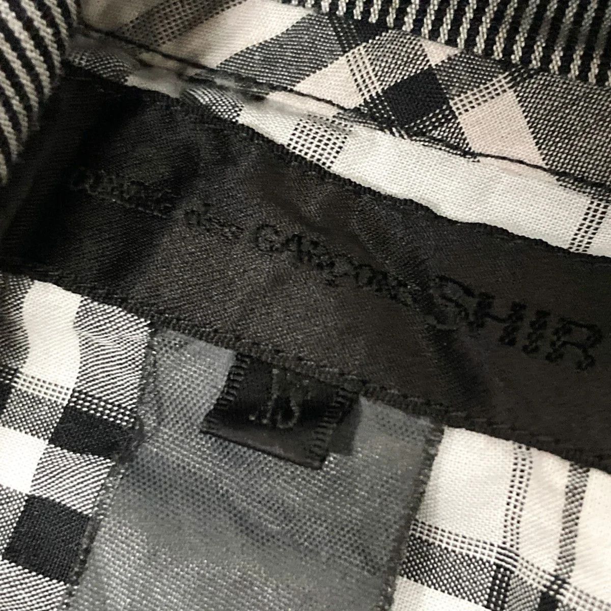 Comme des Garcons × Comme des Garcons SHIRT Checkered Hooded Shirt Size US XS / EU 42 / 0 - 4 Thumbnail