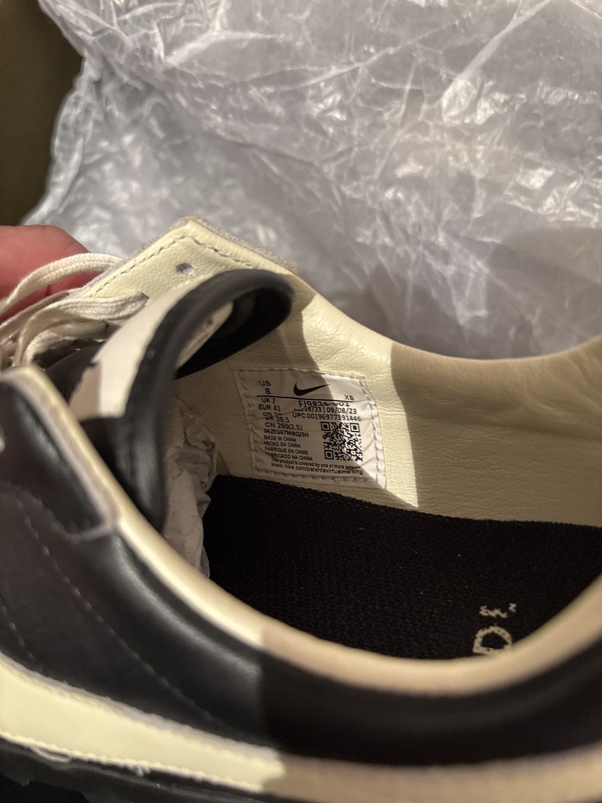 Bode × Nike Bode x Nike Astro Grabber Black & Coconut Milk Size US 8 / EU 41 - 11 Thumbnail