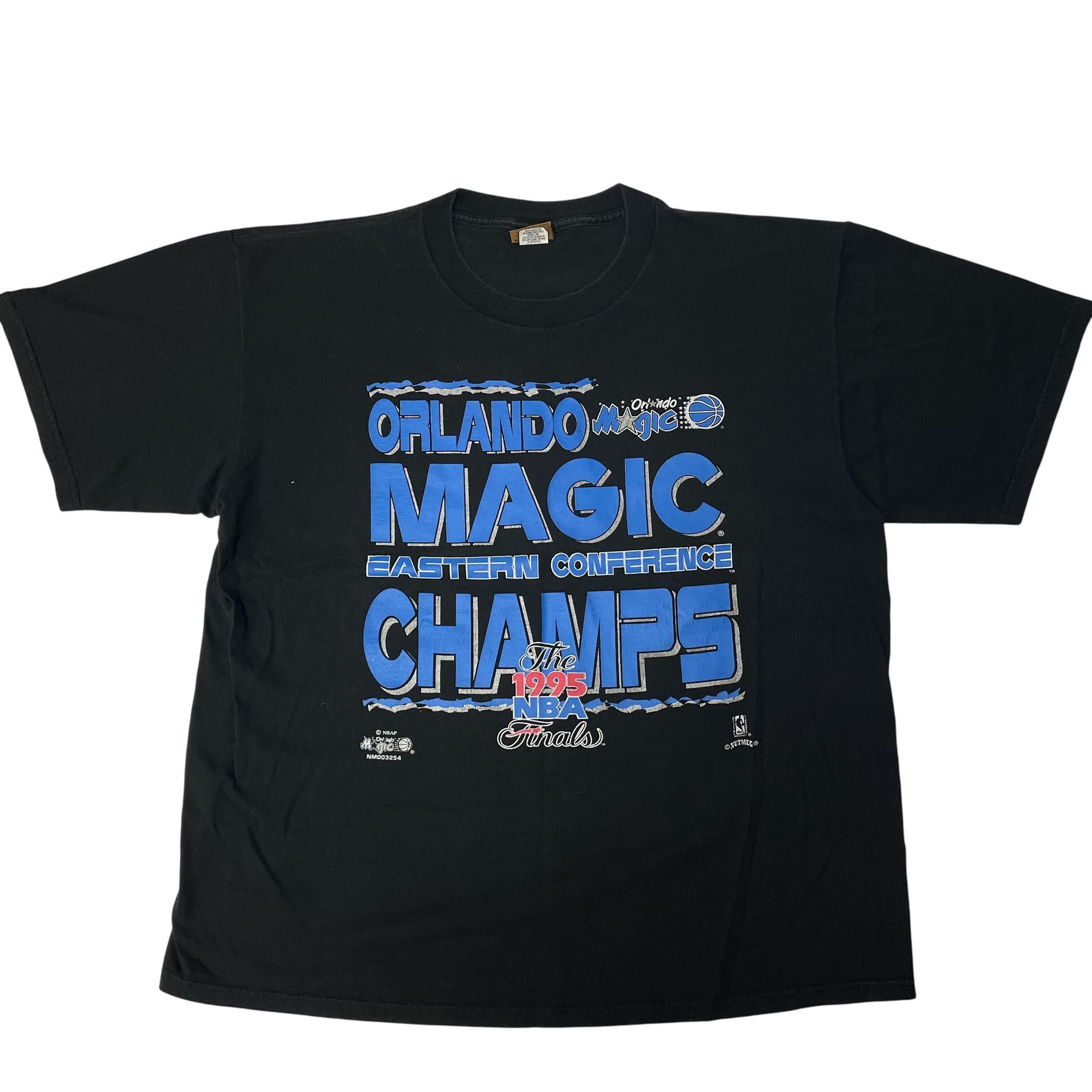 Nutmeg Vtg Nutmeg Orlando MAGIC Officially Licensed 1995 NBA Finals Size US XL / EU 56 / 4 - 1 Thumbnail
