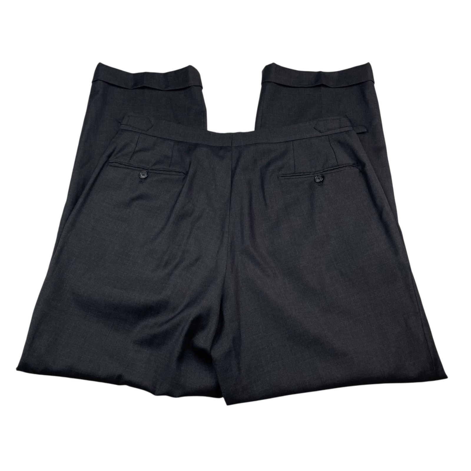 Other Dormeuil Men's 100% Wool Surgeon's Cuffs Suit Charcoal Gray Size 38S - 14 Thumbnail