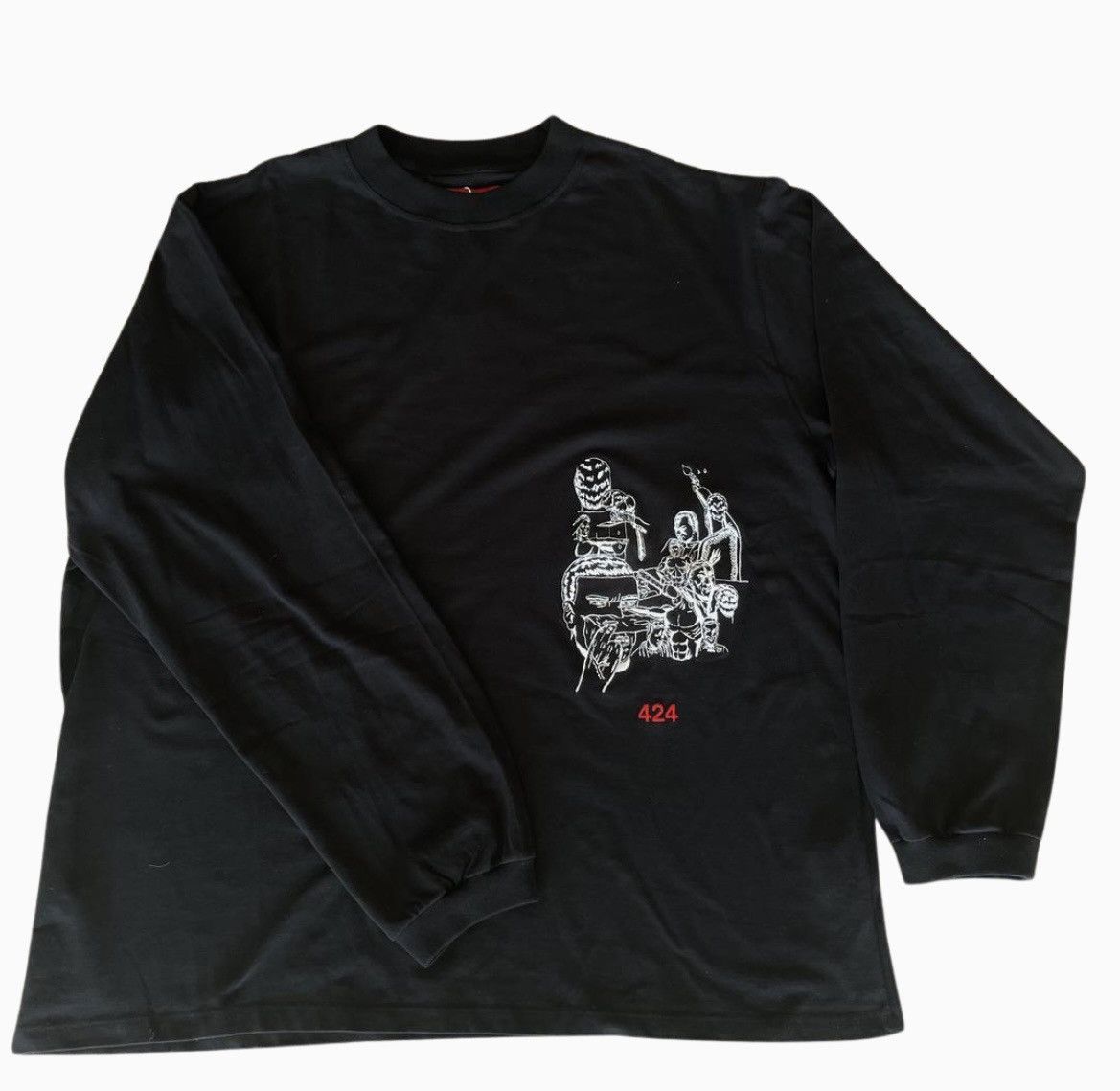 424 424 Psycho long-sleeve sweatshirt Size US XL / EU 56 / 4 - 1 Thumbnail