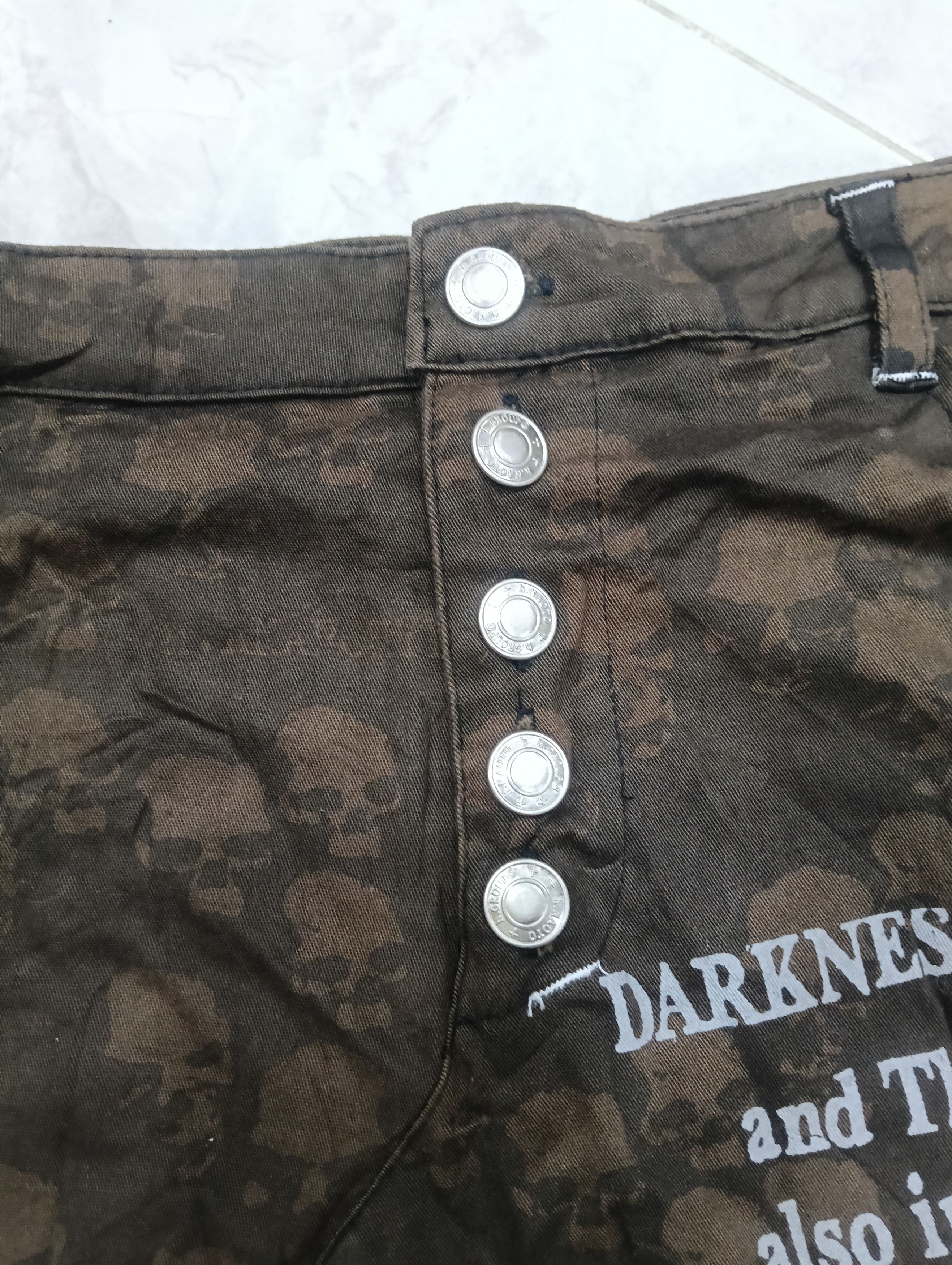 Seditionaries Forever Anarchy h.Anarchyism For Plus Skirt Size 30" / US 8 / IT 44 - 10 Thumbnail