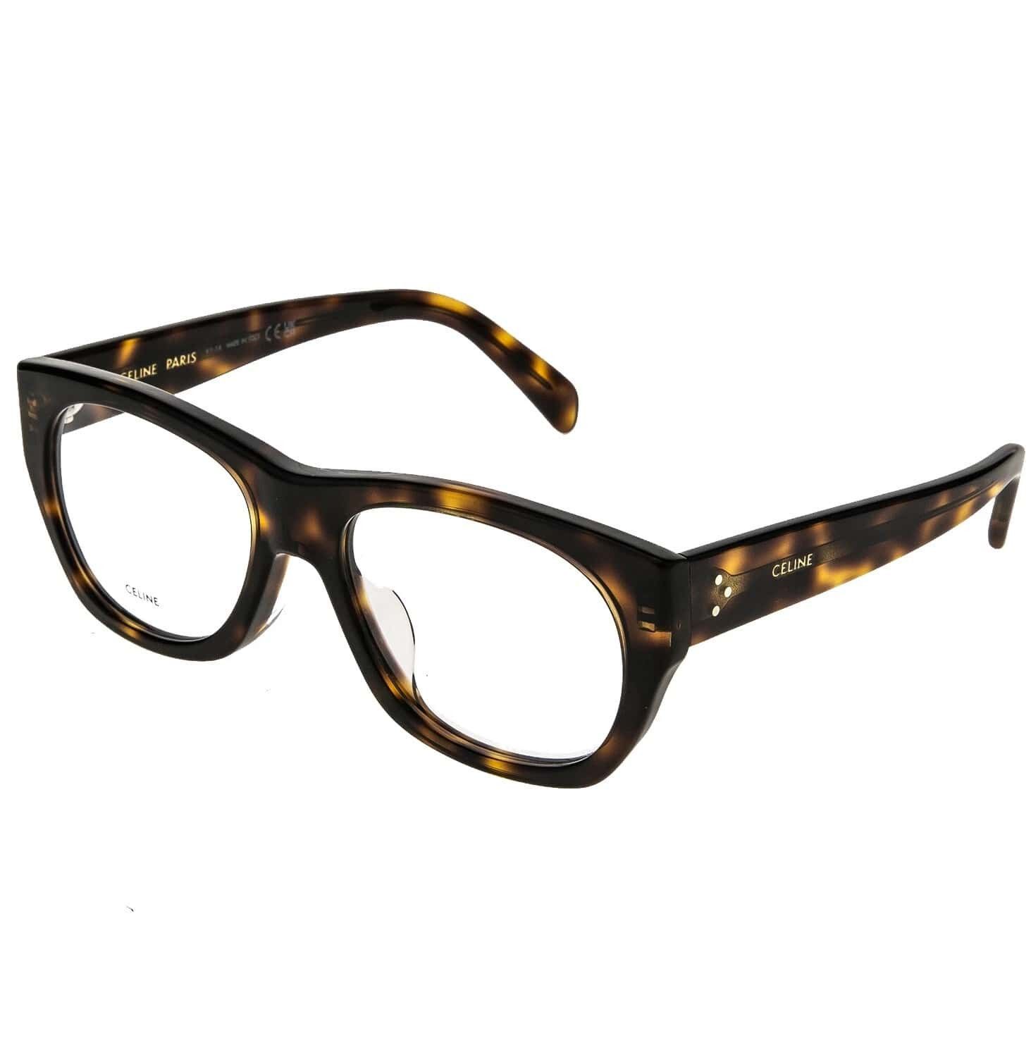 Celine CELINE 50154 BOLD 3 Dots Brown Optical Frame CL50154U 053 Size ONE SIZE - 9 Thumbnail