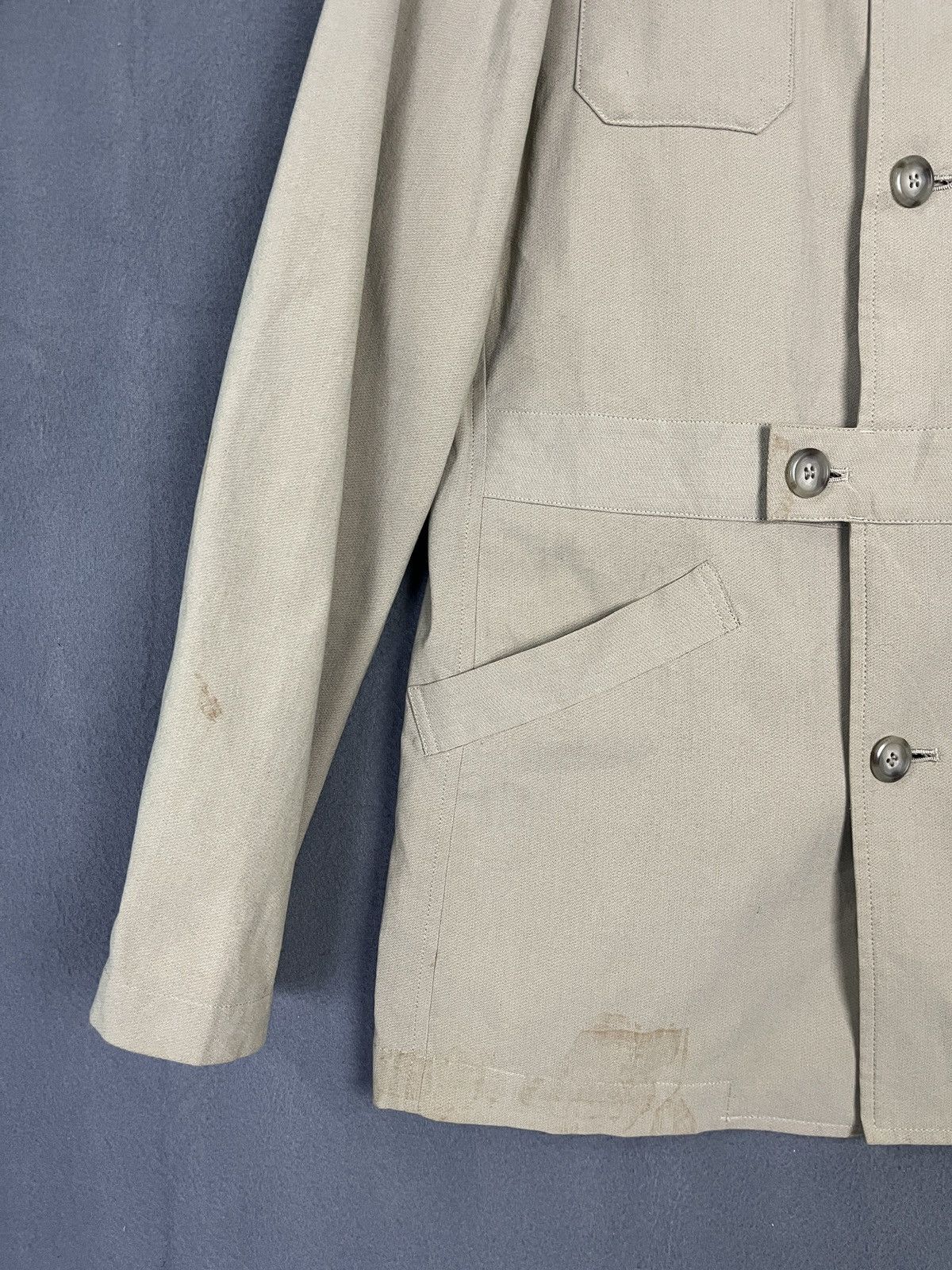 Japanese Brand × PPFM × Vintage Peyton Place For Men PPFM Beige Light Jacket Size US M / EU 48-50 / 2 - 5 Thumbnail