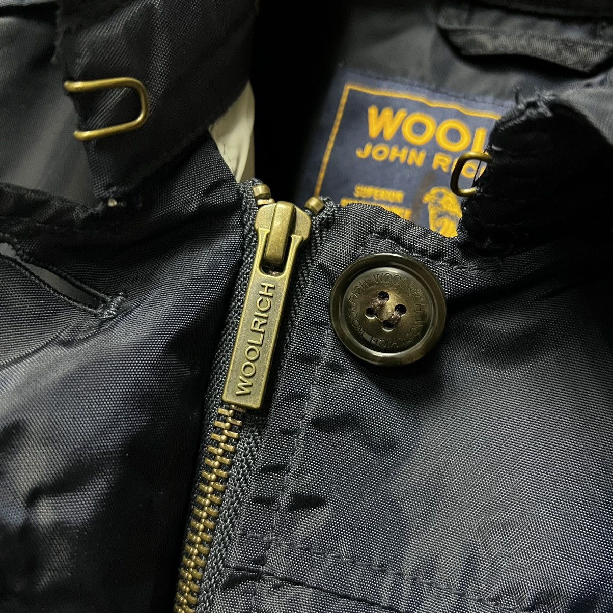 Woolrich Woolen Mills WOOLRICH Trench Coat For Women’s 100% Nylon Navy Size XS / US 0-2 / IT 36-38 - 13 Thumbnail