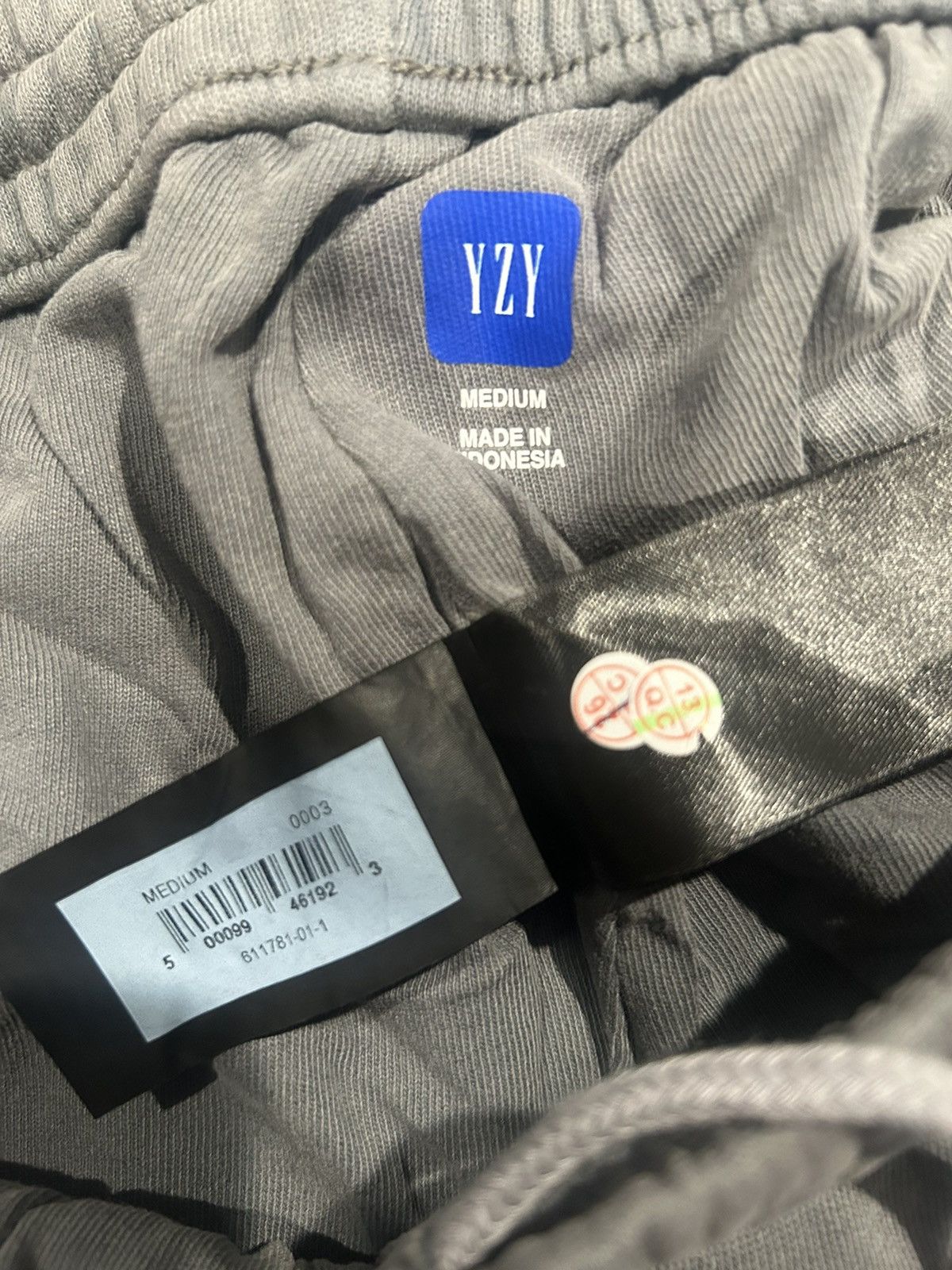 Balenciaga × Kanye West × Yeezy YZY x GAP Poetic Grey Sweatpants M Size US 32 / EU 48 - 9 Thumbnail
