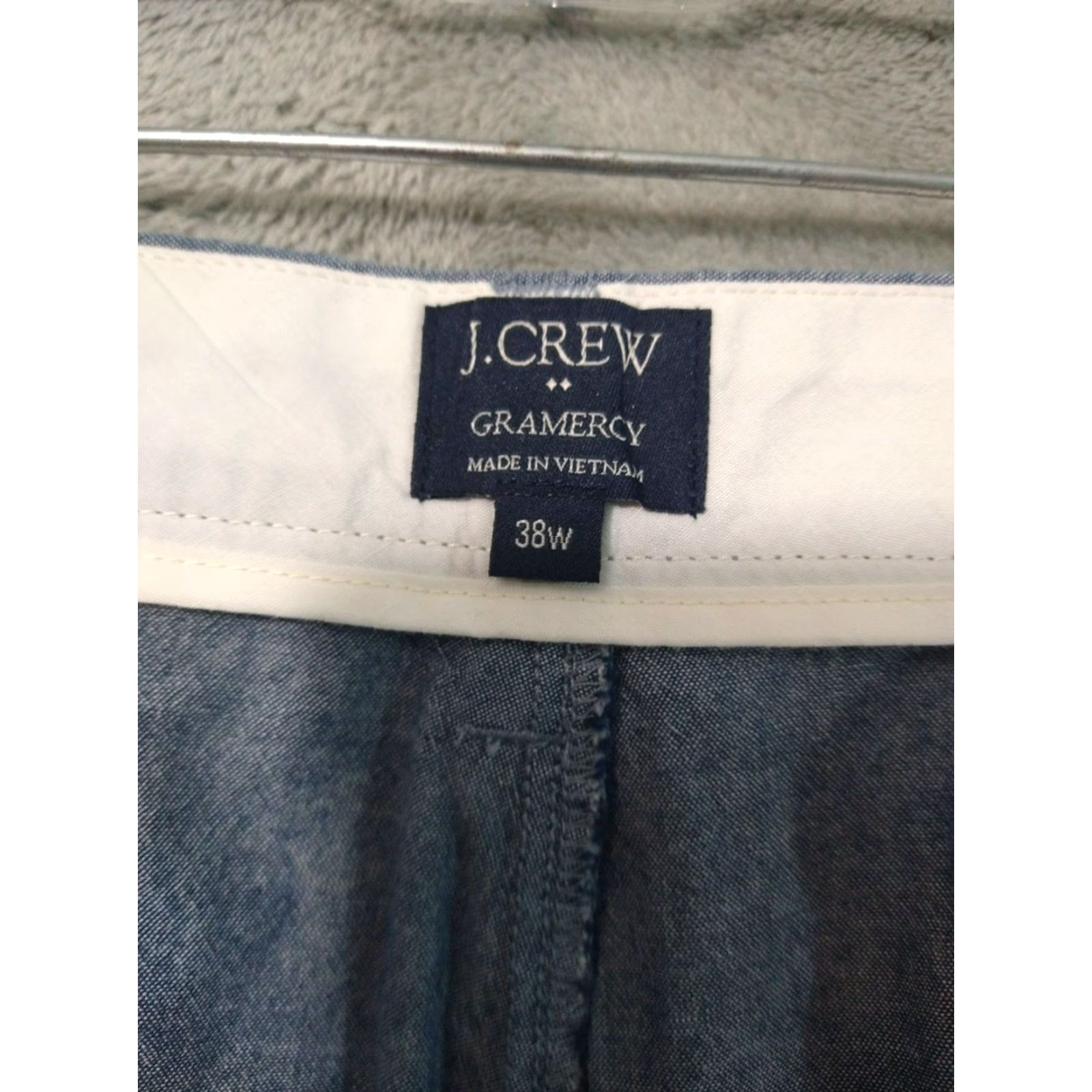 J.Crew J Crew Shorts Mens 38 Blue Gramercy Chambray Anchor Nautical Preppy Coastal Size US 38 / EU 54 - 7 Thumbnail