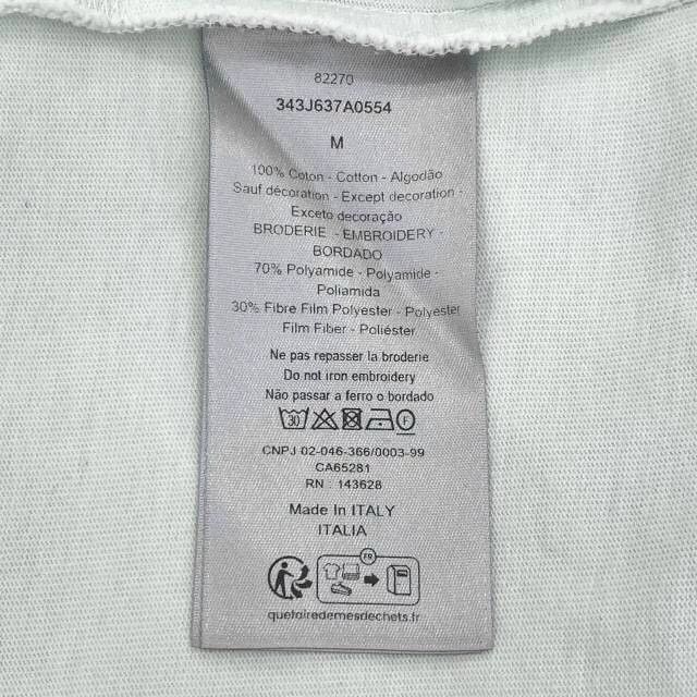 Dior Dior Logo Embroidered Light Green TShirt-2506 Size US M / EU 48-50 / 2 - 6 Thumbnail