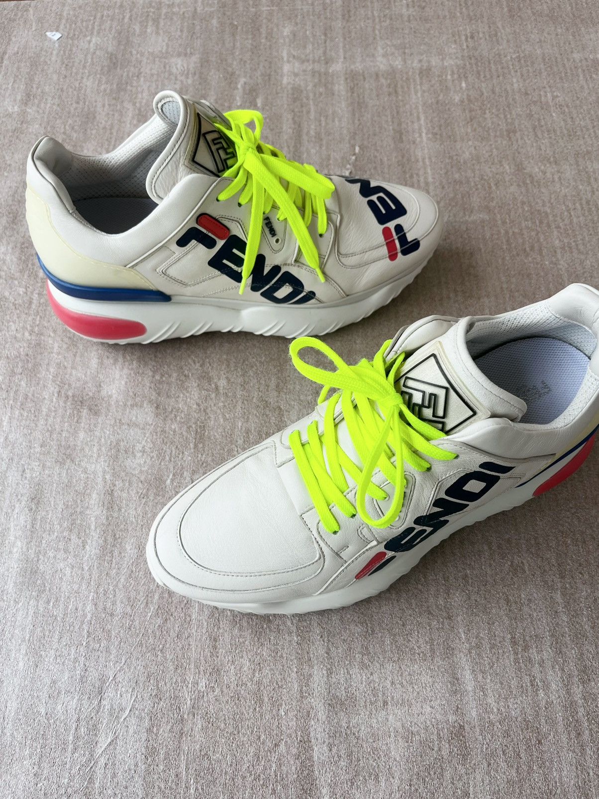 Fendi Luxury high-top sneakers Size US 10 / EU 43 - 2 Thumbnail