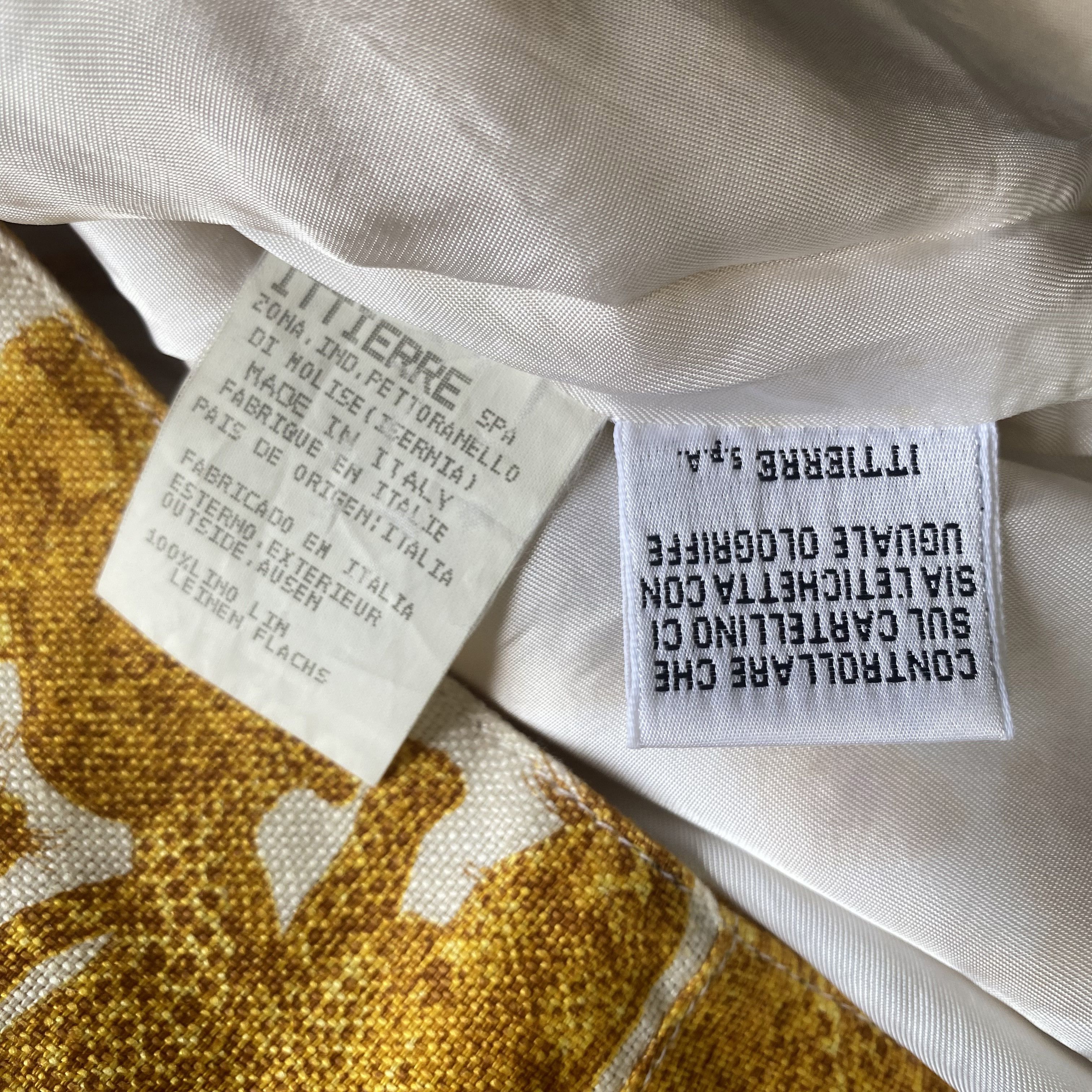 Versus Versace Vintage Yellow Leopard Print Vest Size US S / EU 44-46 / 1 - 10 Thumbnail