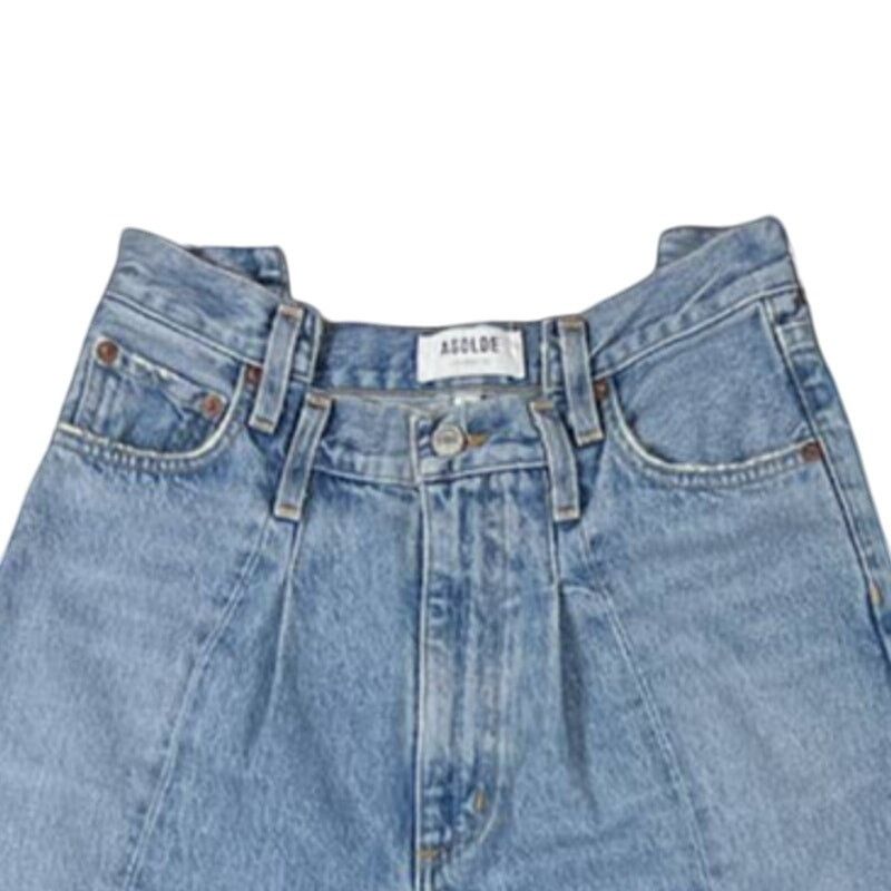 Agolde Agolde Angled Blue Jeans | Size 26 Size 26" / US 2 / IT 38 - 3 Thumbnail