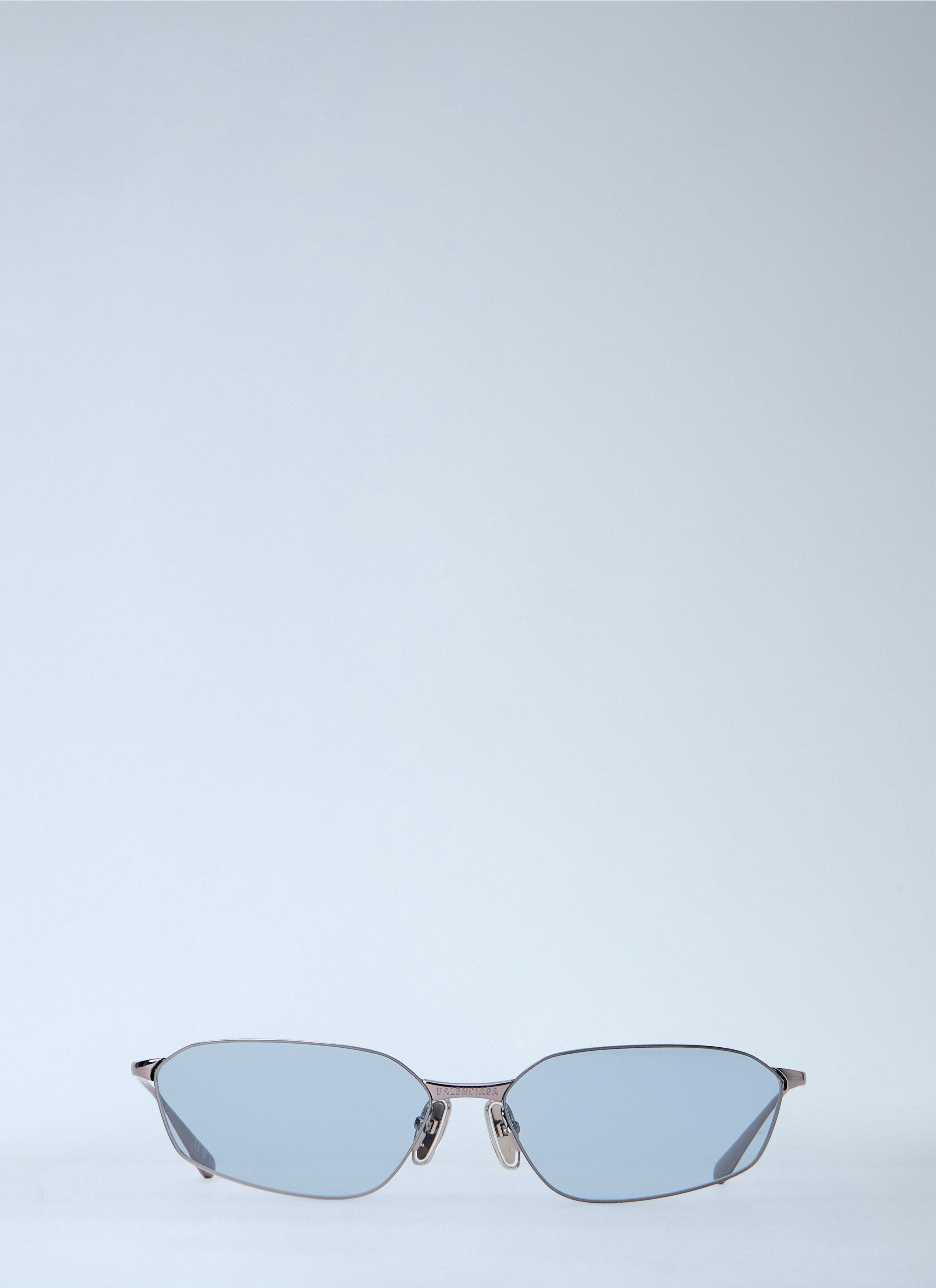 Balenciaga Invisible 2.0 Oval Sunglasses Size ONE SIZE - 1 Thumbnail