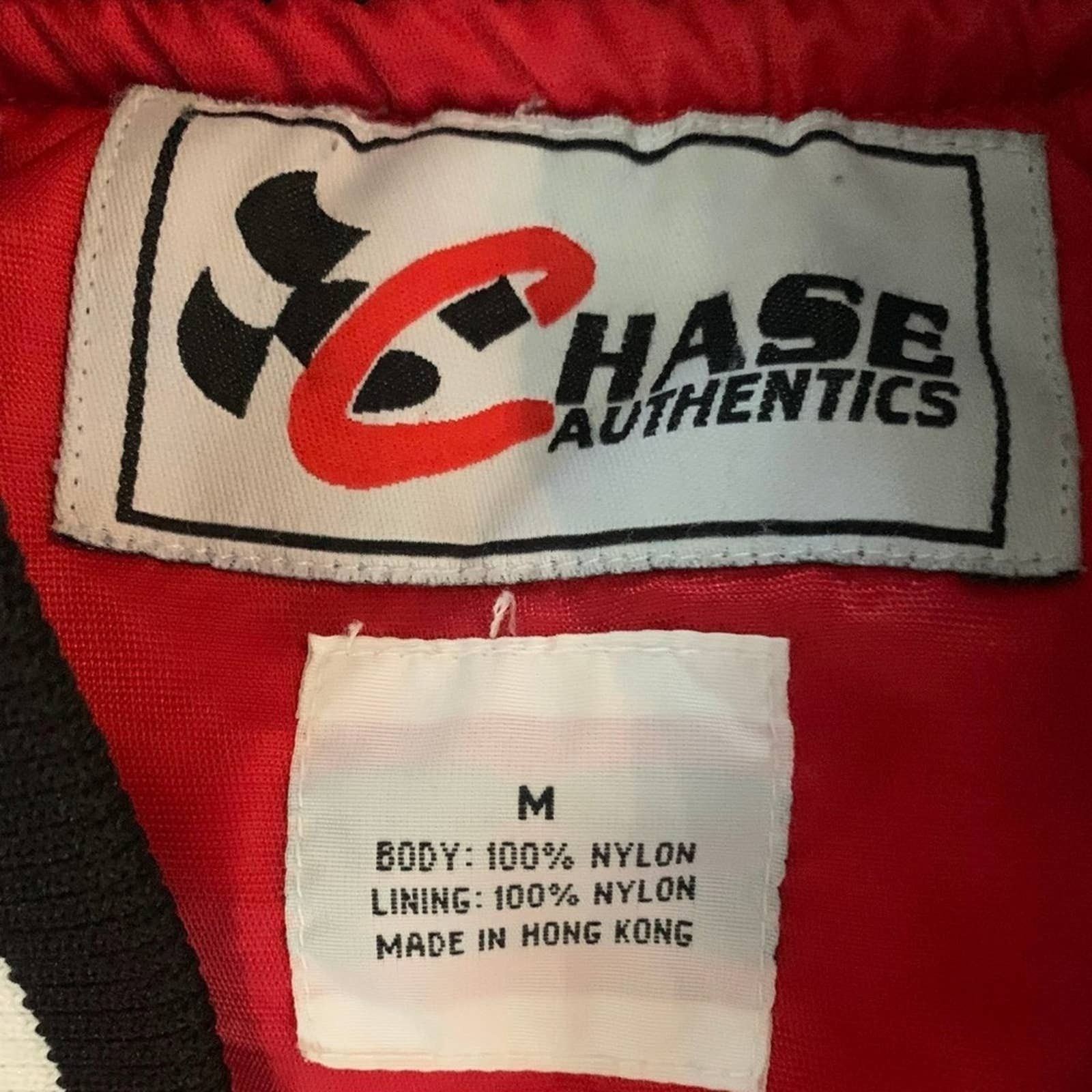 Chase Authentics Rare Y2k Dale Earnhardt Jr. #8 Nascar Racing Jacket - M Size US M / EU 48-50 / 2 - 9 Thumbnail