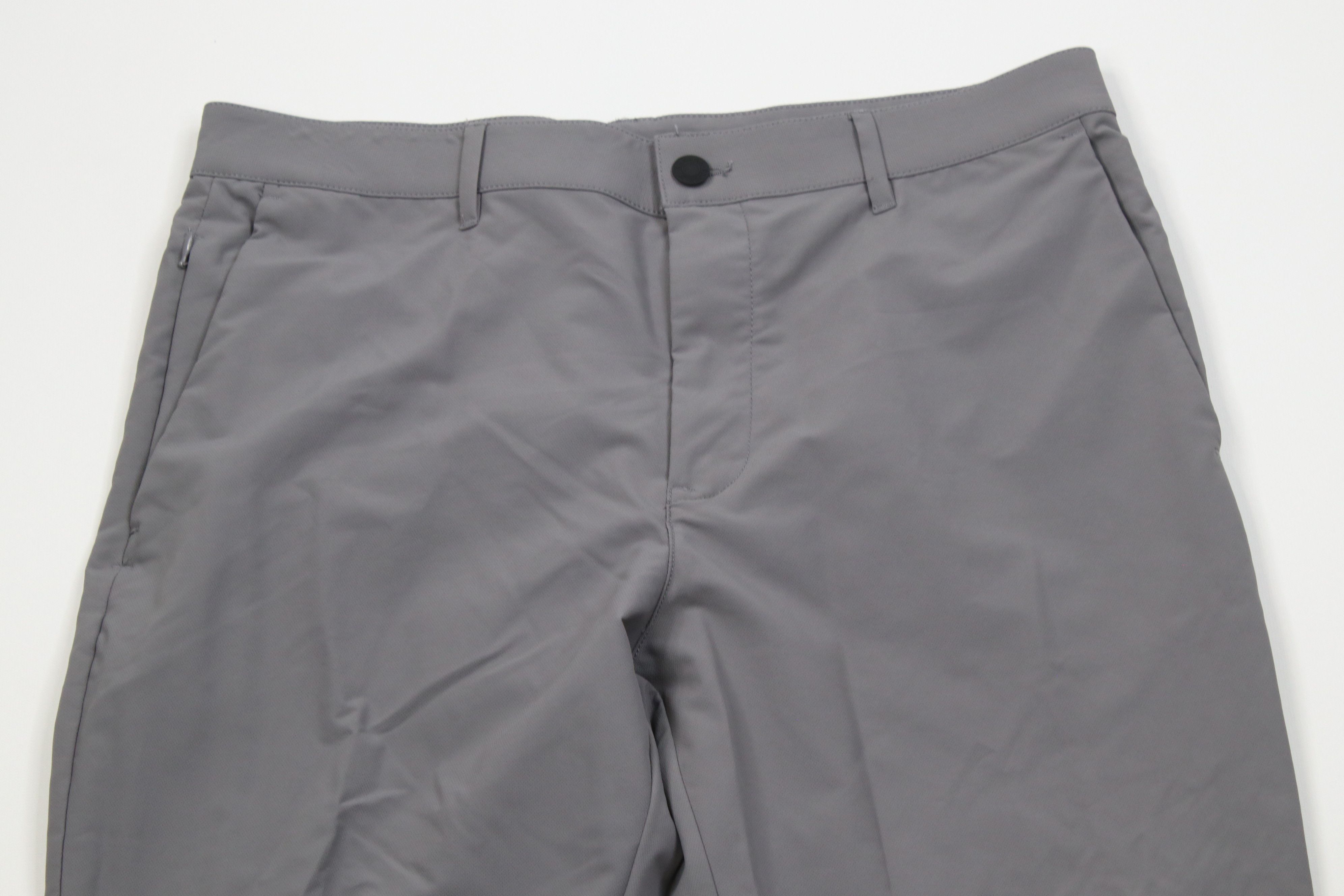 Banana Republic Banana Republic Tech Knit Straight Leg Chino Pants Gray Size US 34 / EU 50 - 2 Thumbnail