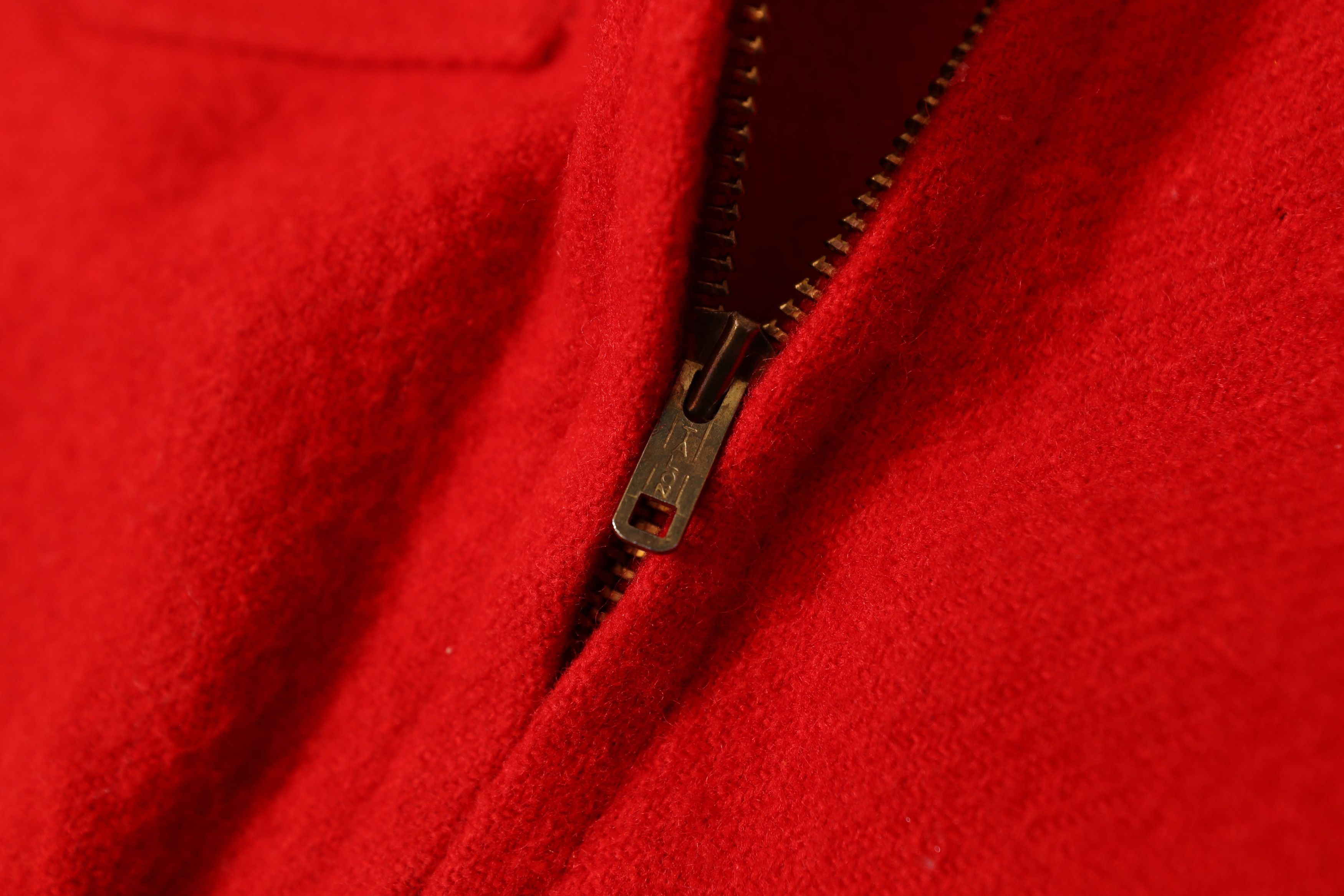 Johnson Woolen Mills Johnson Woolen Mills Red Wool Zip Hunting Tog Jacket (15) Size XL / US 12-14 / IT 48-50 - 15 Thumbnail