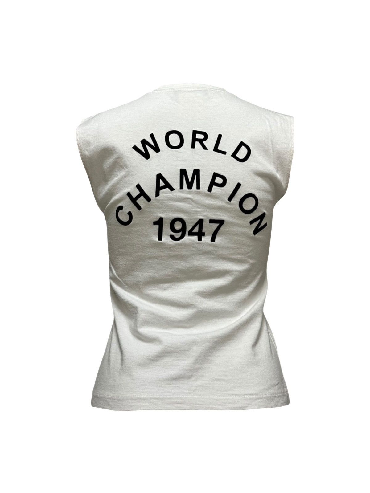 Dior CHRISTIAN DIOR Fall Winter 2001 "J'ADORE DIOR" Tank Top Size S / US 4 / IT 40 - 2 Thumbnail