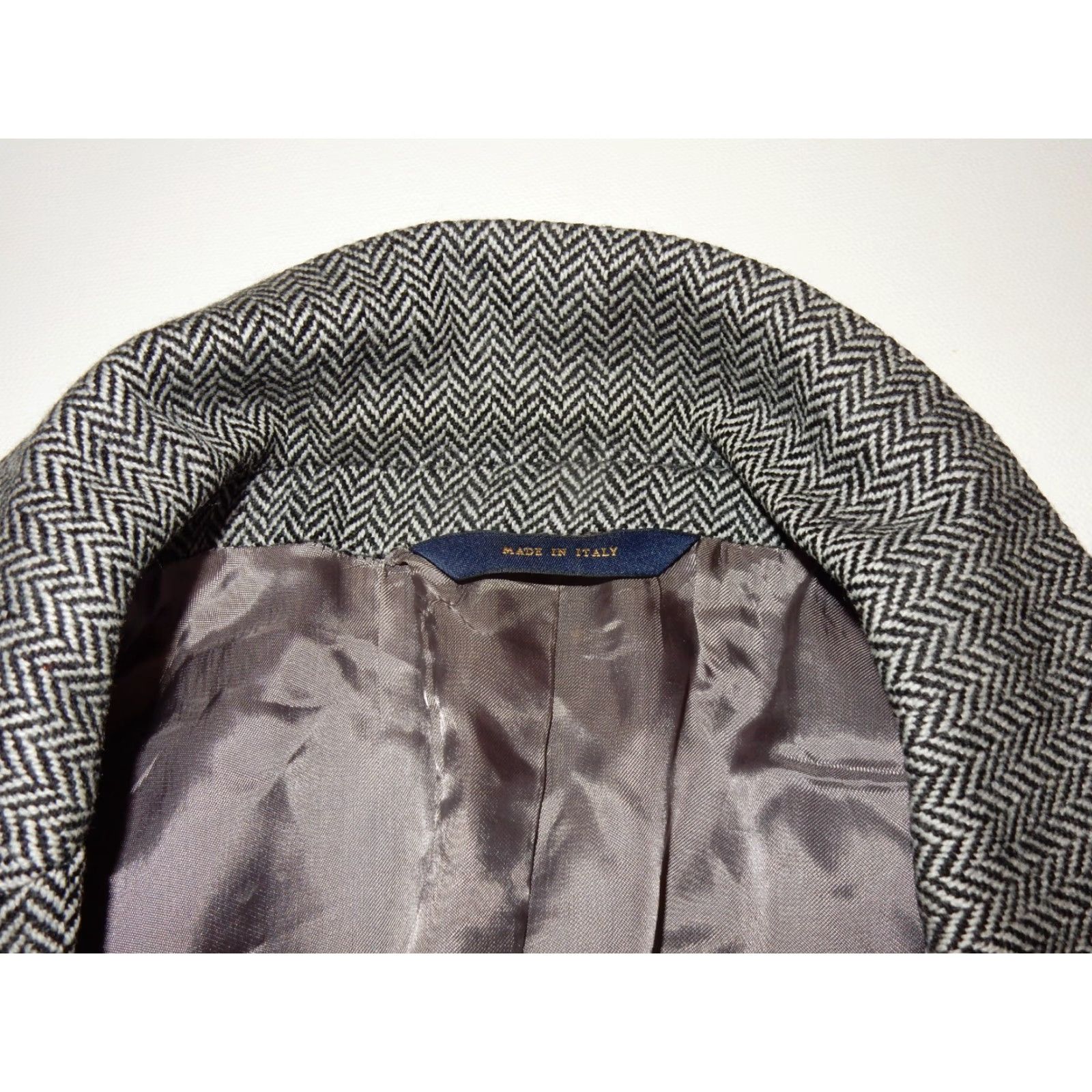 Brooks Brothers Brooks Brothers Men's Sport Coat Blazer Jacket 43R Gray Wool Blazer Coat 2 Button Vent Regular Coat Mens Size 46R - 7 Thumbnail