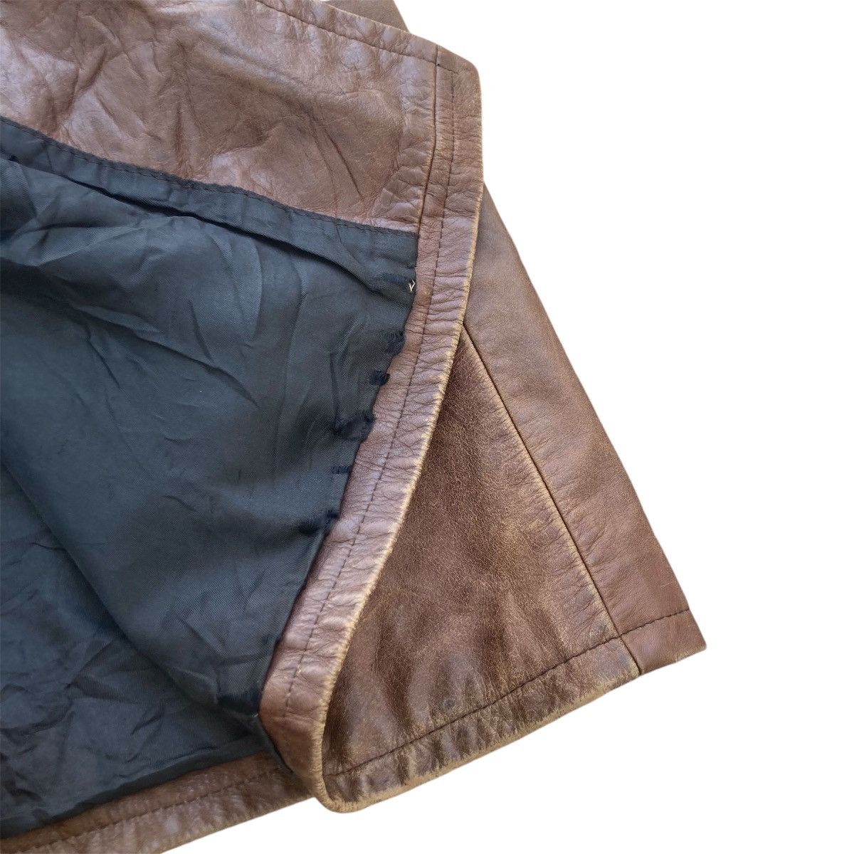 A.P.C. A.P.C LEATHER LONG JACKET Size US S / EU 44-46 / 1 - 8 Thumbnail