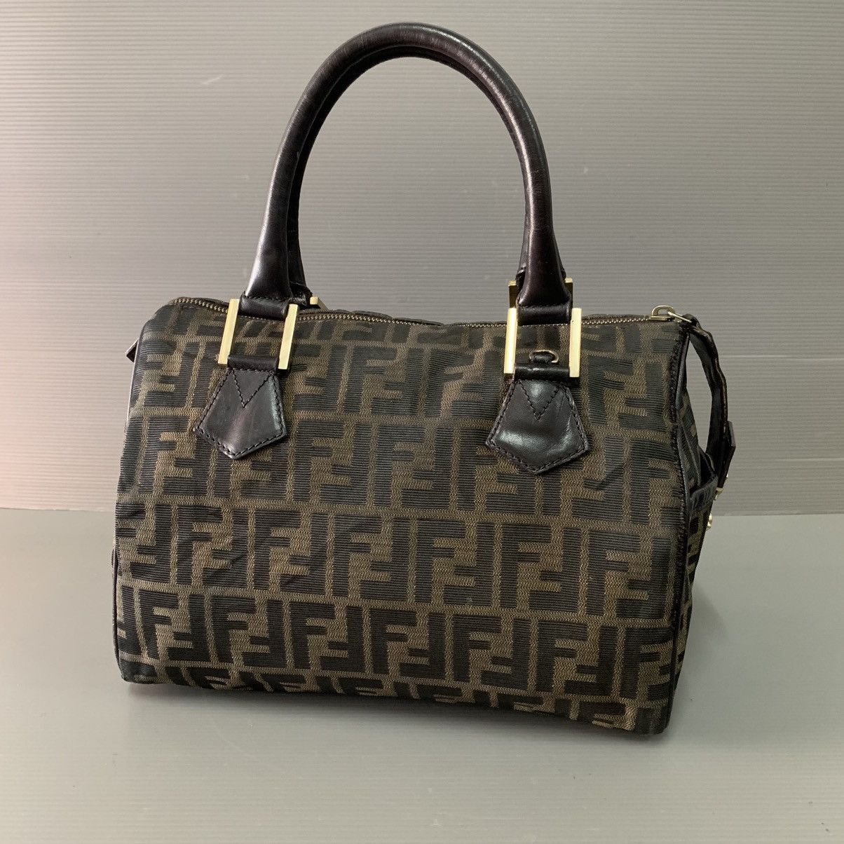 Fendi Fendi Zucca Boston Speedy Bag Size ONE SIZE - 1 Thumbnail