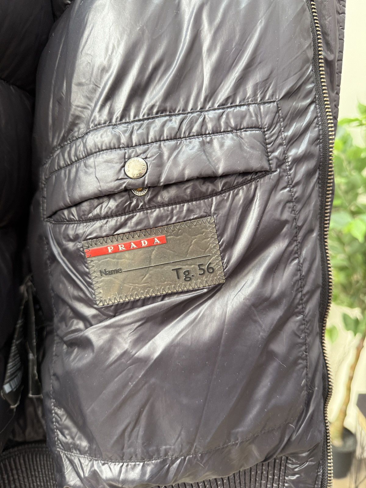 Prada Vintage Prada Milano 2013 Nylon Elderdown Puffer Jacket Size US L / EU 52-54 / 3 - 14 Thumbnail