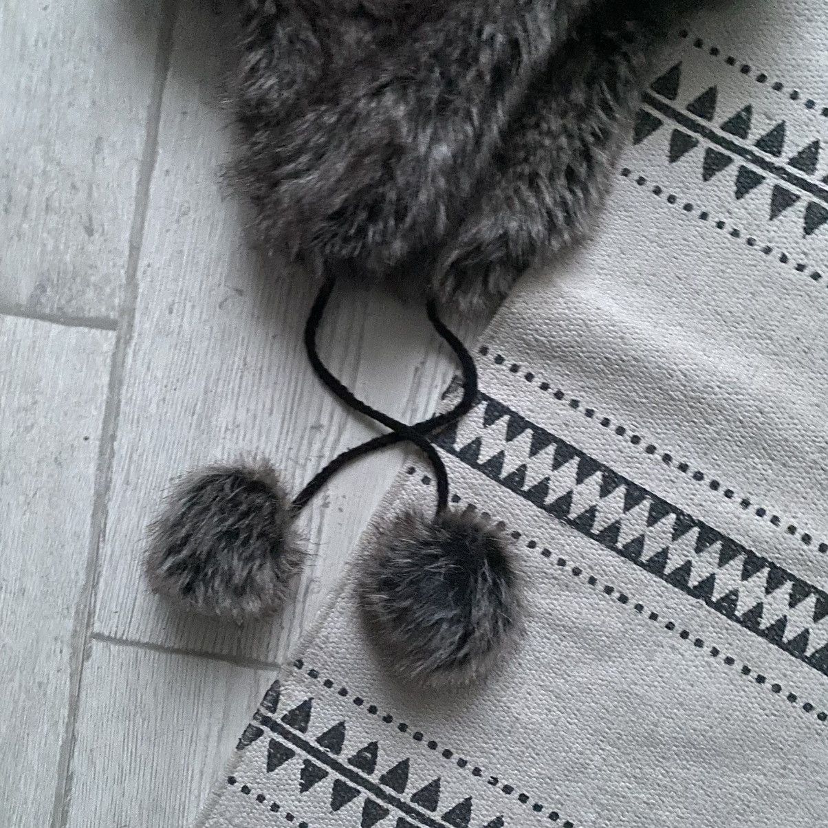 Japanese Brand Vintage Y2K 2000s Faux Fur Trapper Ushanka Winter Hat Size ONE SIZE - 3 Thumbnail