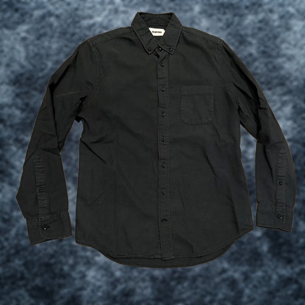 Taylor Stitch Taylor Stitch Shirt Men’s 38 Small Long Sleeve Button Down Green Cotton Houndstooth Button-Up Regular Mens Size US M / EU 48-50 / 2 - 1 Thumbnail