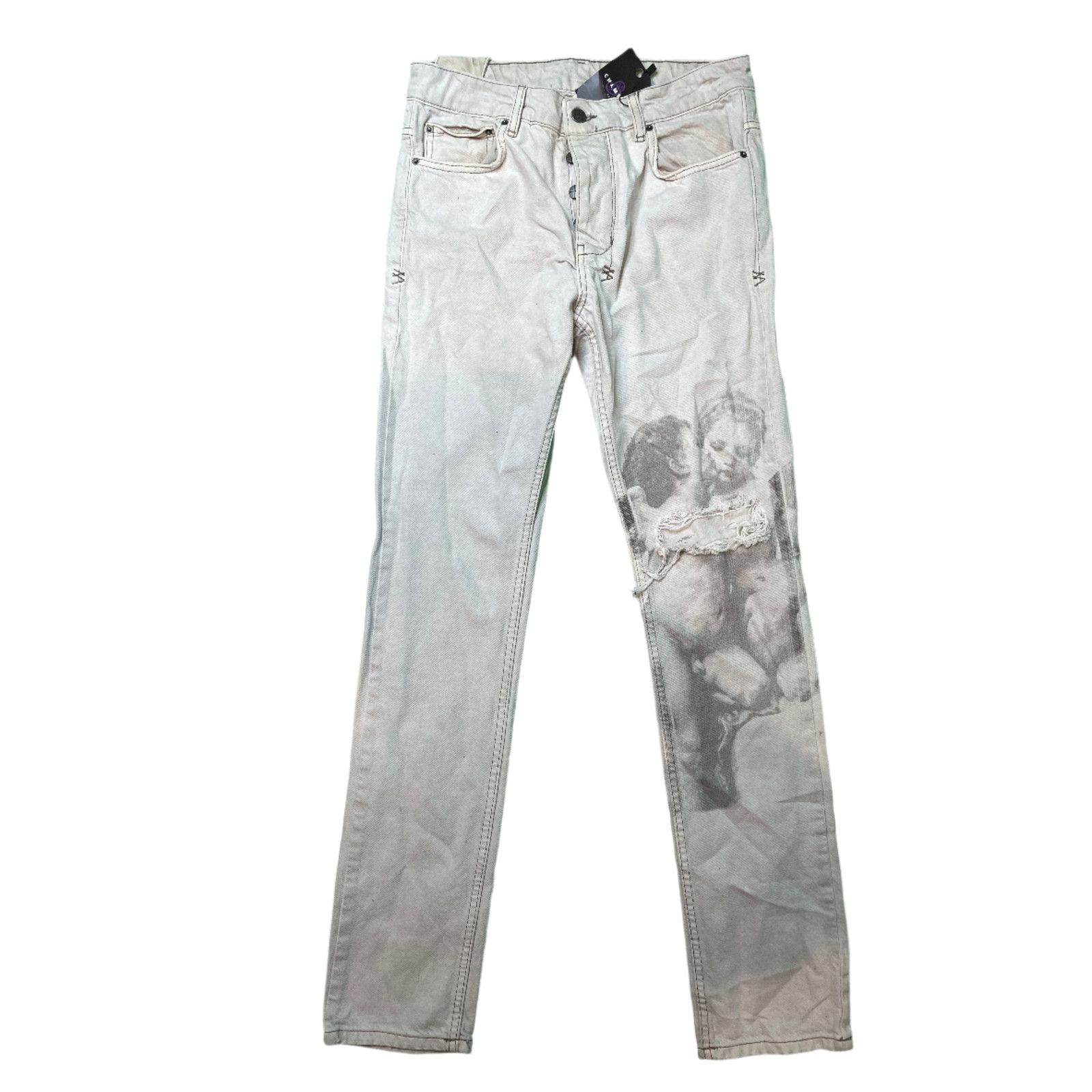 Ksubi Ksubi Angel White Jeans Size US 30 / EU 46 - 1 Thumbnail