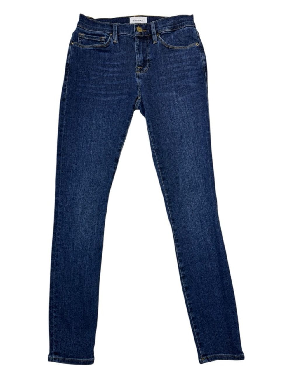 Frame FRAME Denim Le Skinny De Jeanne Jeans In Dublin Size 26 Size 26" / US 2 / IT 38 - 3 Thumbnail