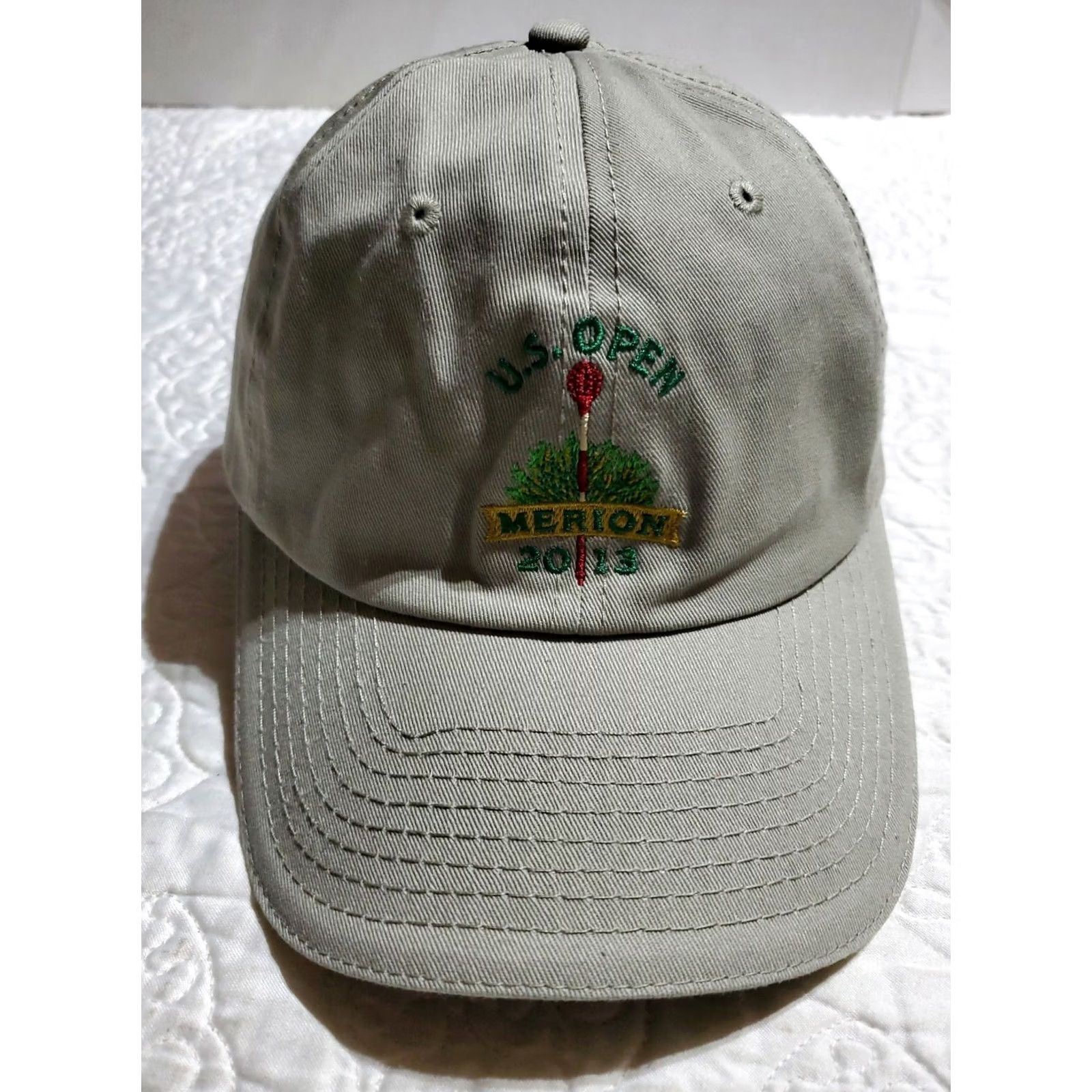 Vintage VINTAGE US Open Merion USGA Member Baseball Cap Adjustable Hat Size ONE SIZE - 2 Thumbnail