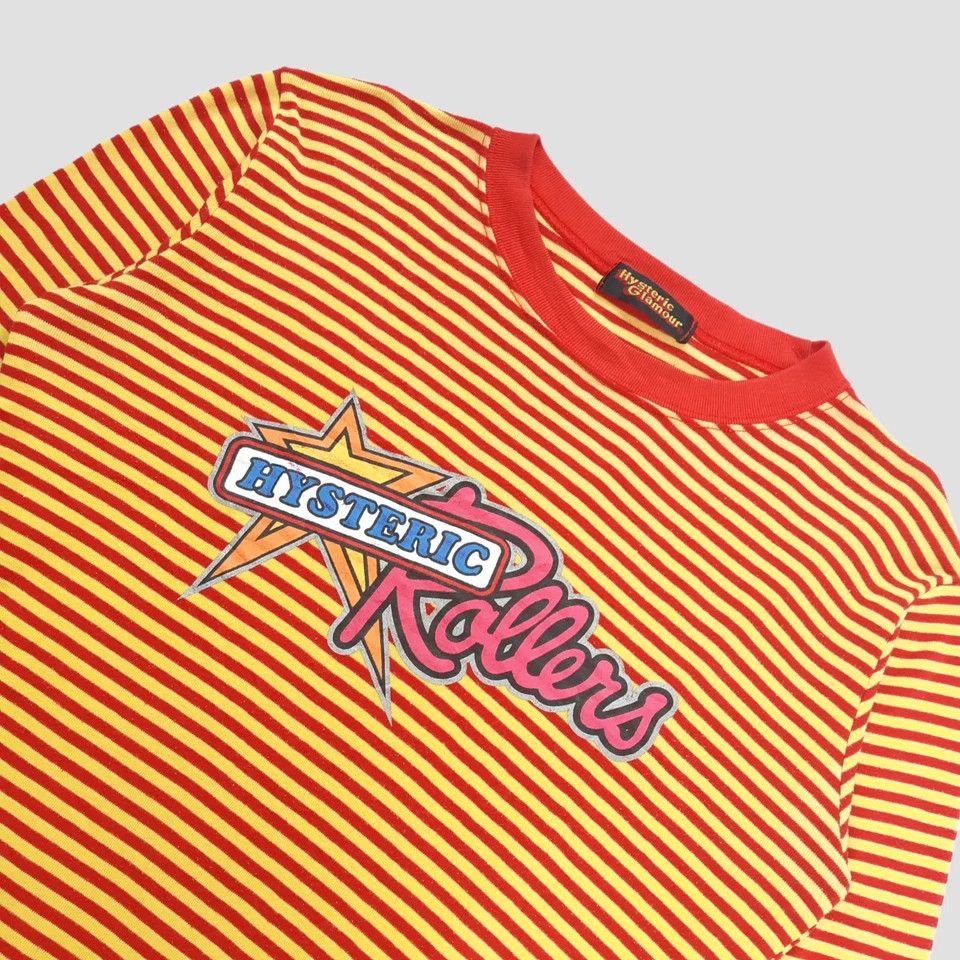 Hysteric Glamour Hysteric Glamour Rollers Striped Longsleeve Size S / US 4 / IT 40 - 2 Thumbnail