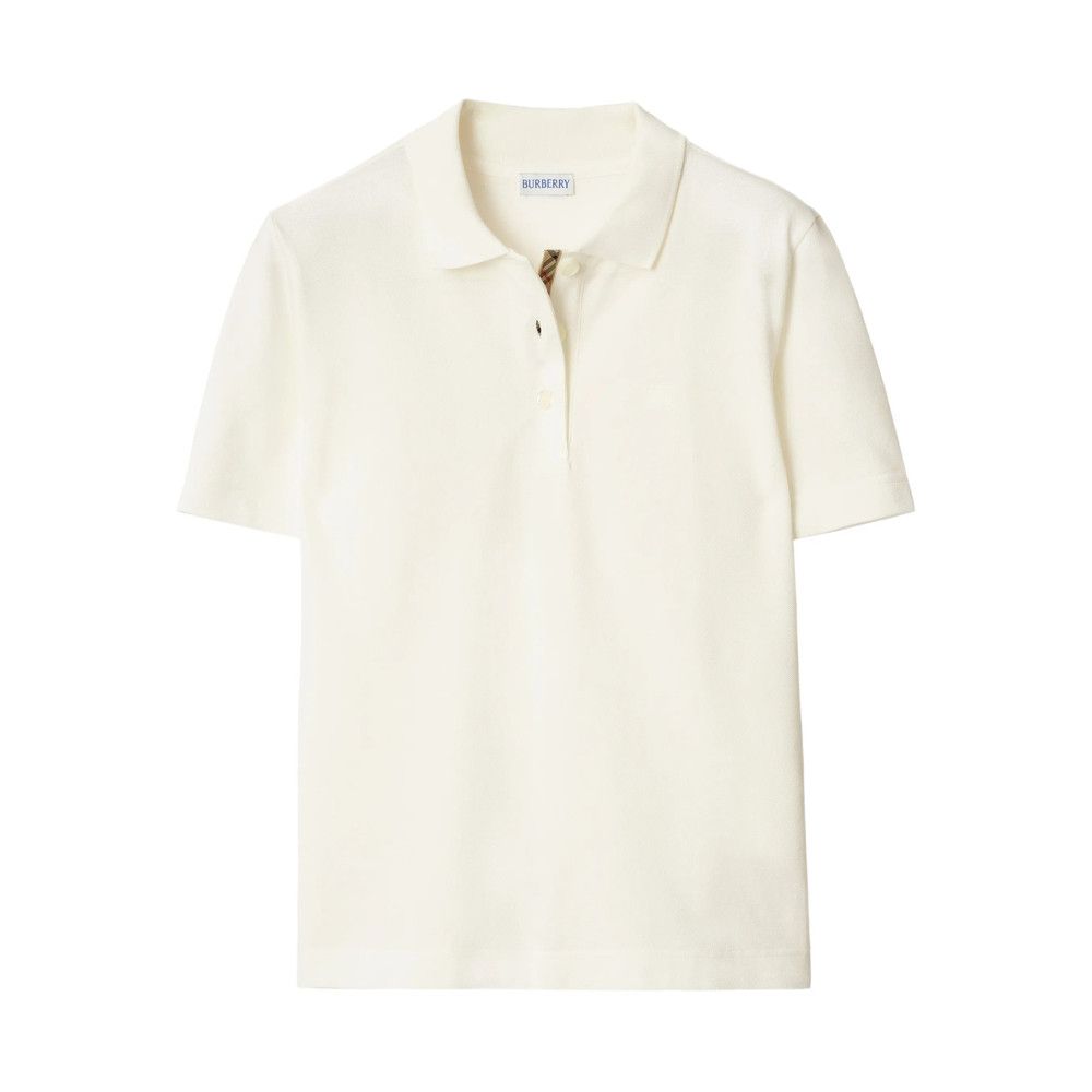 Burberry Burberry WHITE Tops - Polo Tops Size XS / US 0-2 / IT 36-38 - 1 Thumbnail