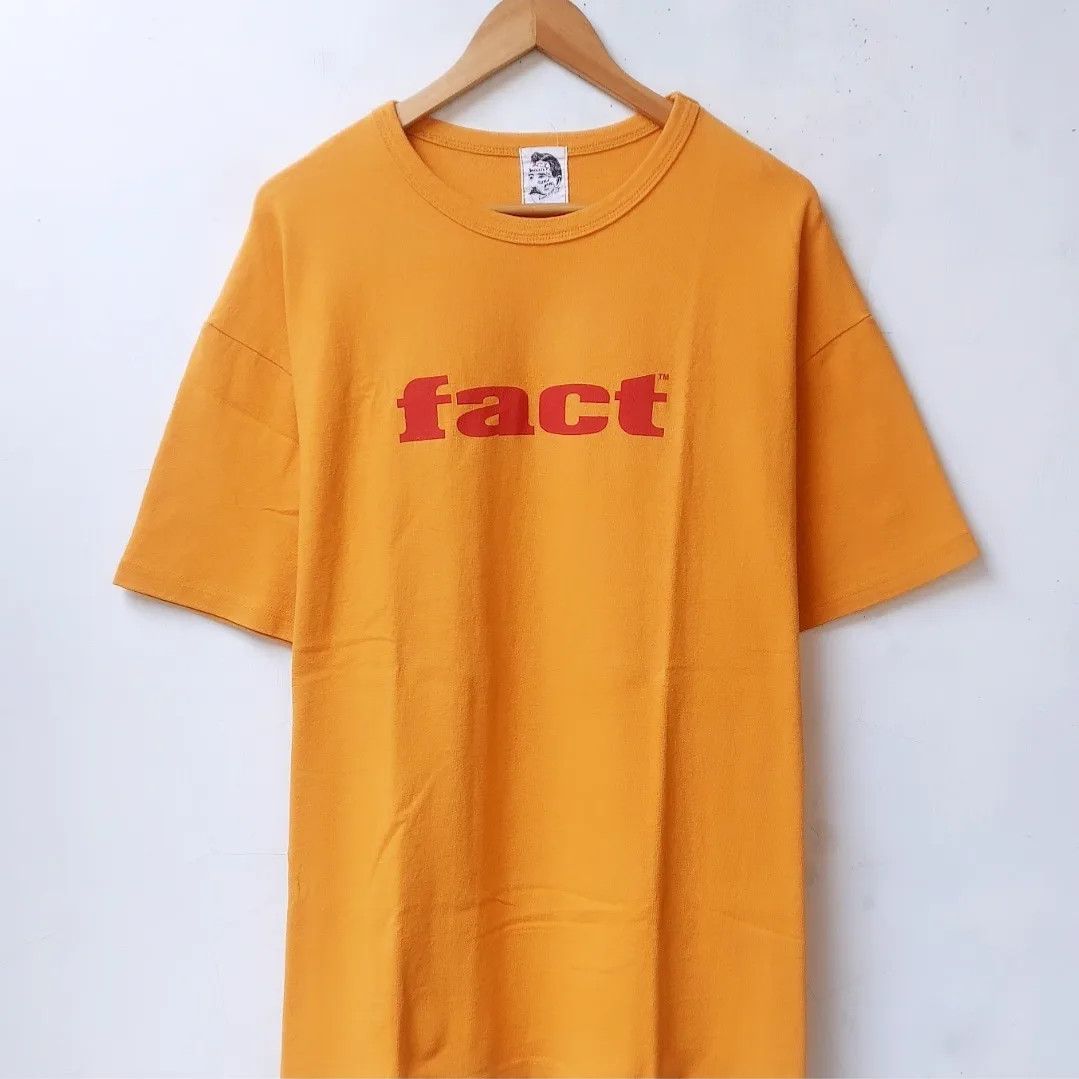 Stella McCartney × Vintage Vtg Mccoy Industry FACT Tshirt Size US XL / EU 56 / 4 - 2 Thumbnail
