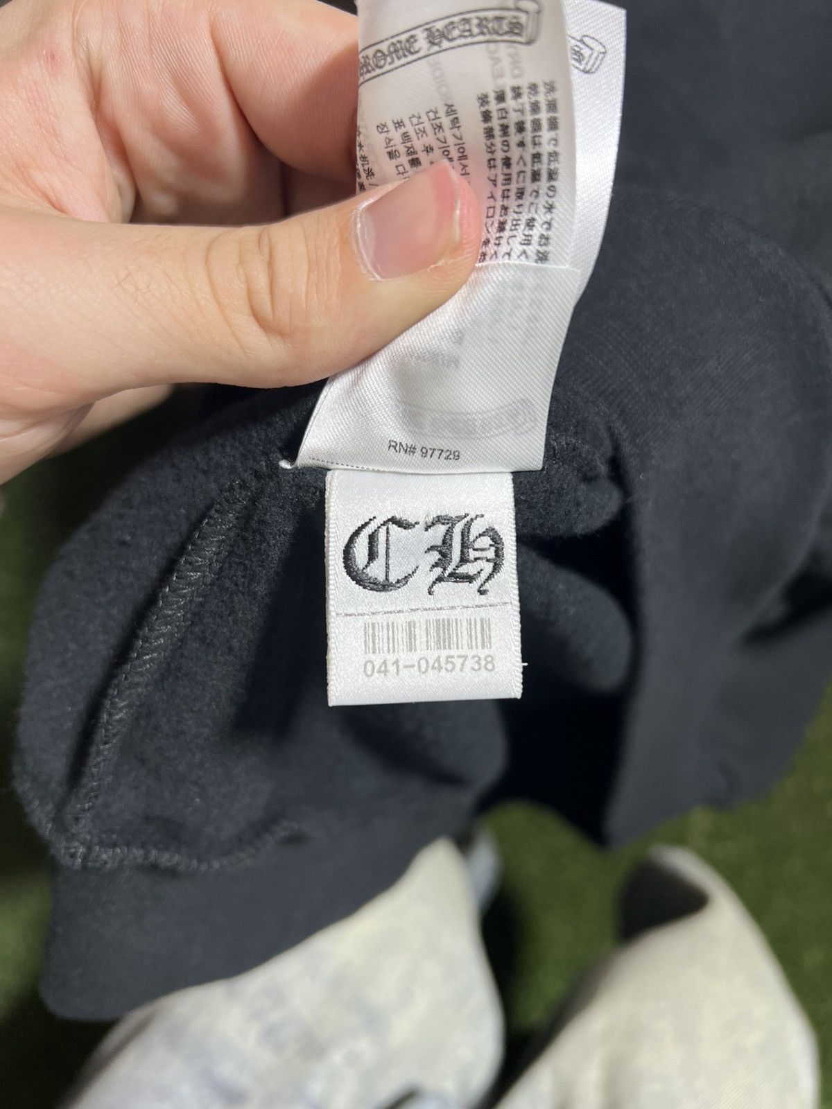 Chrome Hearts Chrome Hearts Neck Script Black Crewneck Size US M / EU 48-50 / 2 - 9 Thumbnail