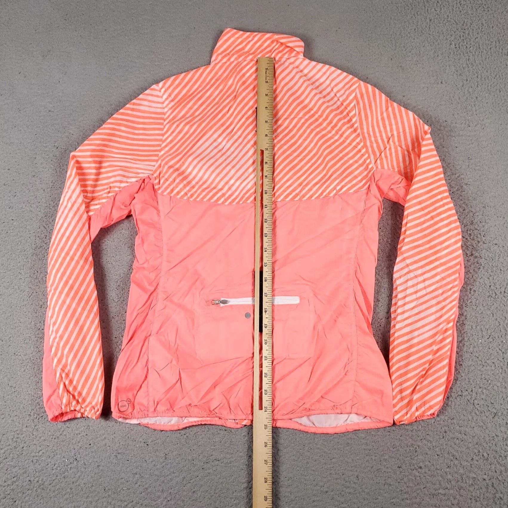 Puma PUMA Windbreaker Jacket Womens Small Coral Orange Full Zip Activewear Size S / US 4 / IT 40 - 7 Thumbnail