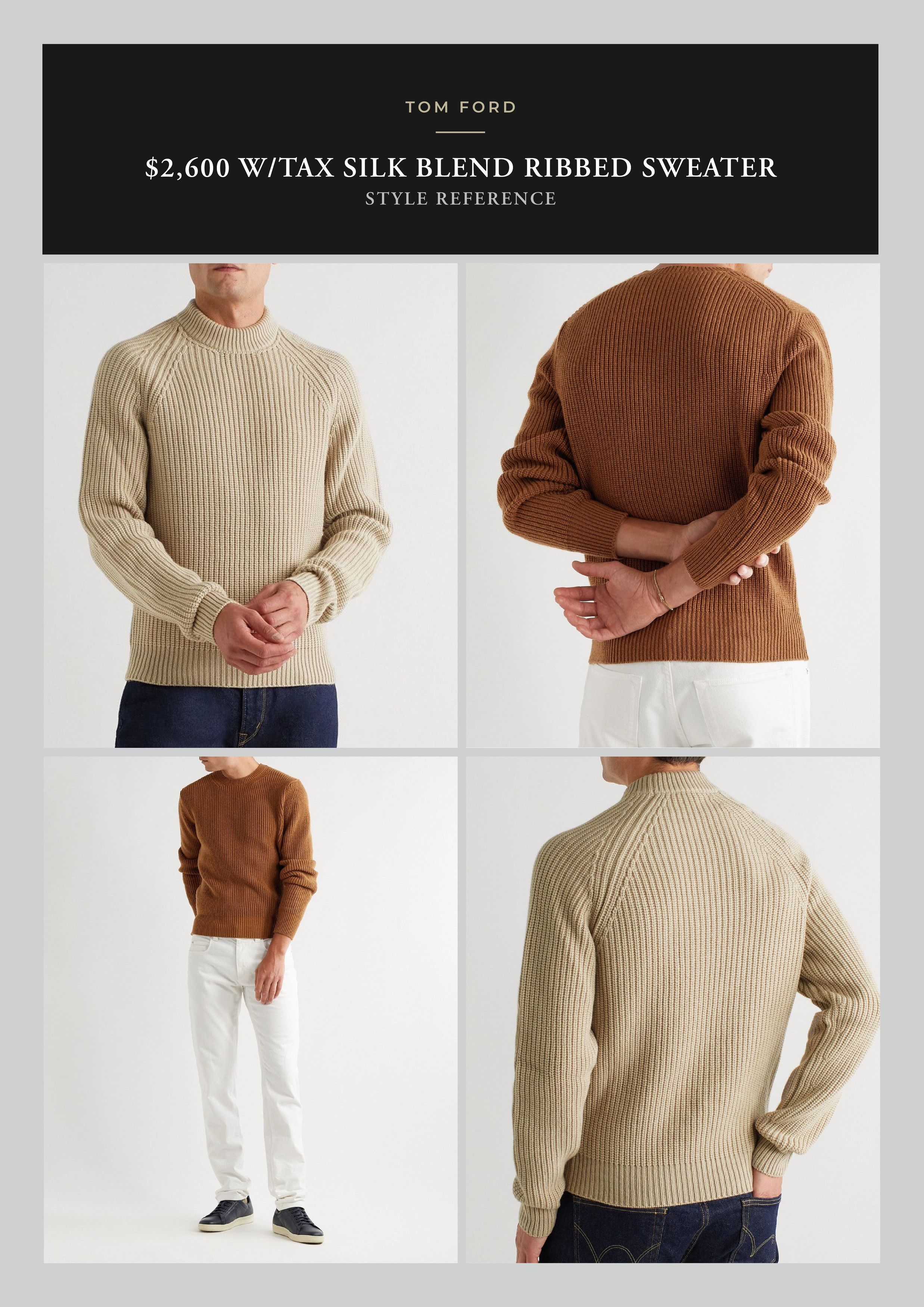 Tom Ford A Menswear Grail New $2,600 w/tax Coveted Steve McQueen Size US M / EU 48-50 / 2 - 7 Thumbnail