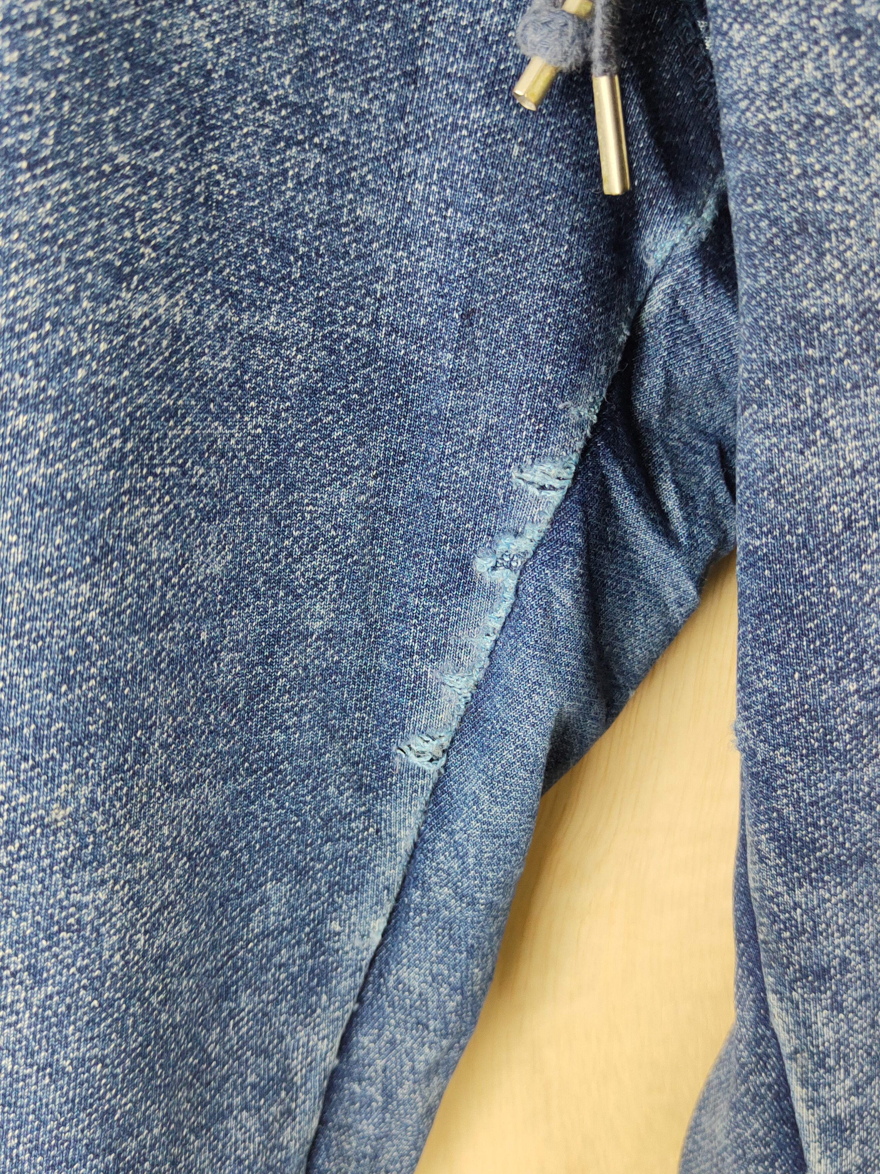 GU GU Blue Multipocket denim style Jogger Pants #S2511 Size 30" / US 8 / IT 44 - 4 Thumbnail