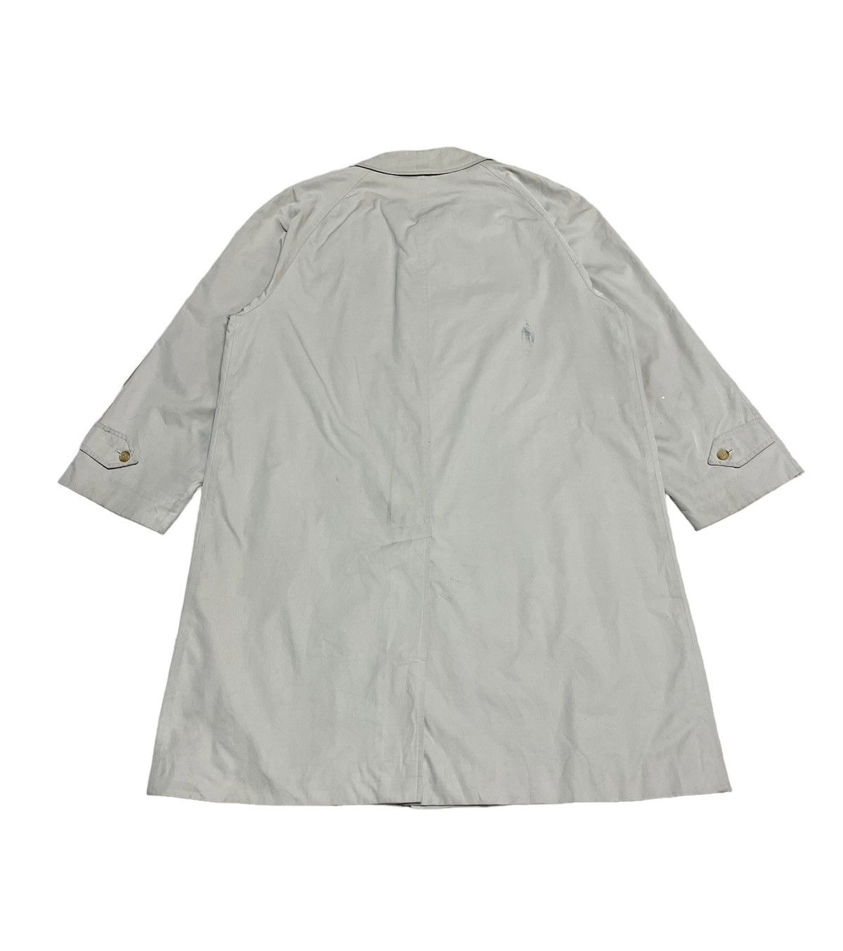 Burberry Vintage Burberry England Nova Check Trench Coat Size US L / EU 52-54 / 3 - 3 Thumbnail
