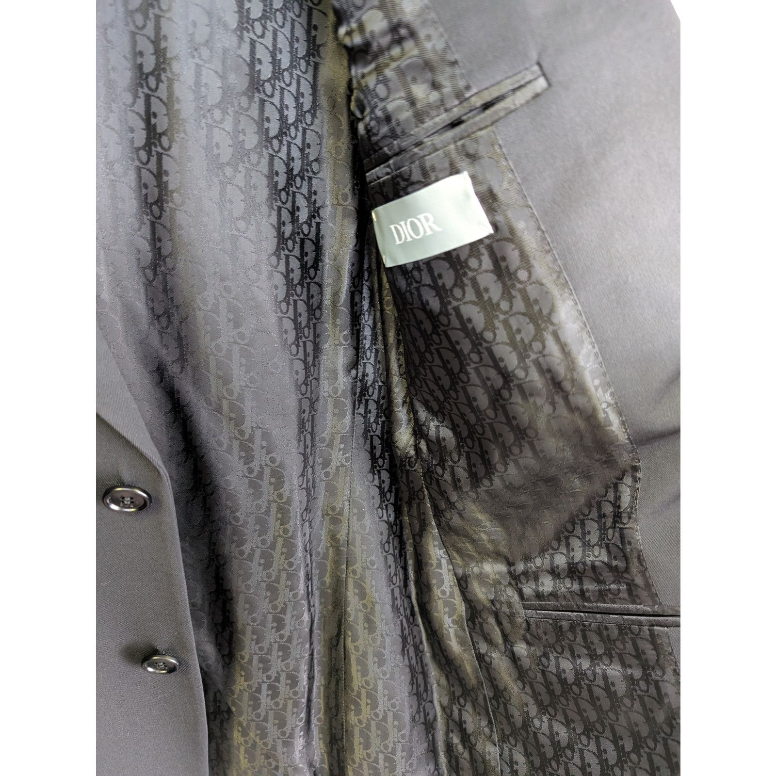 Dior o1rshd1 Blazer Light Jacket in Black Size US S / EU 44-46 / 1 - 7 Thumbnail